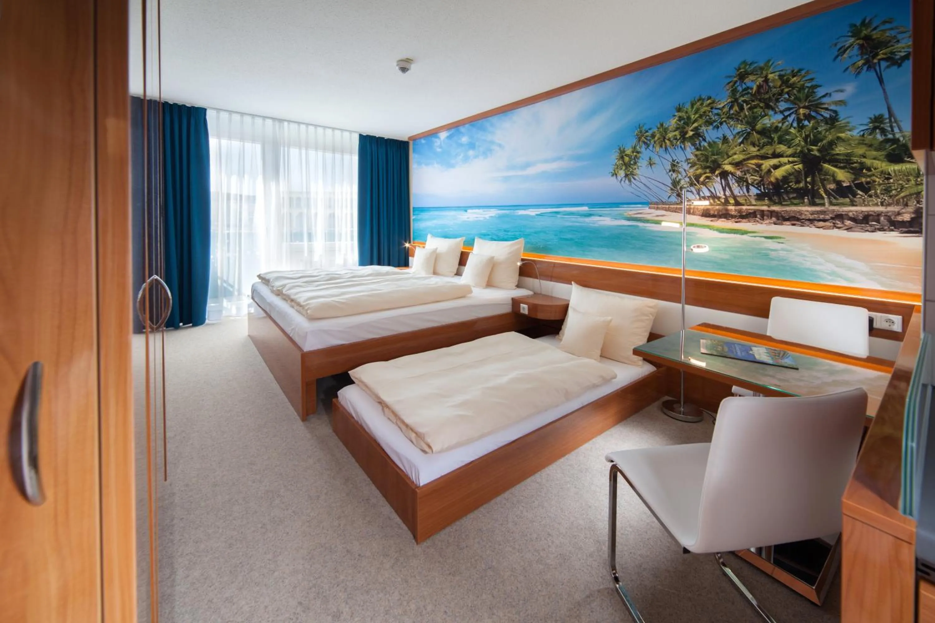 Photo of the whole room, Bed in Victory Gästehaus Therme Erding