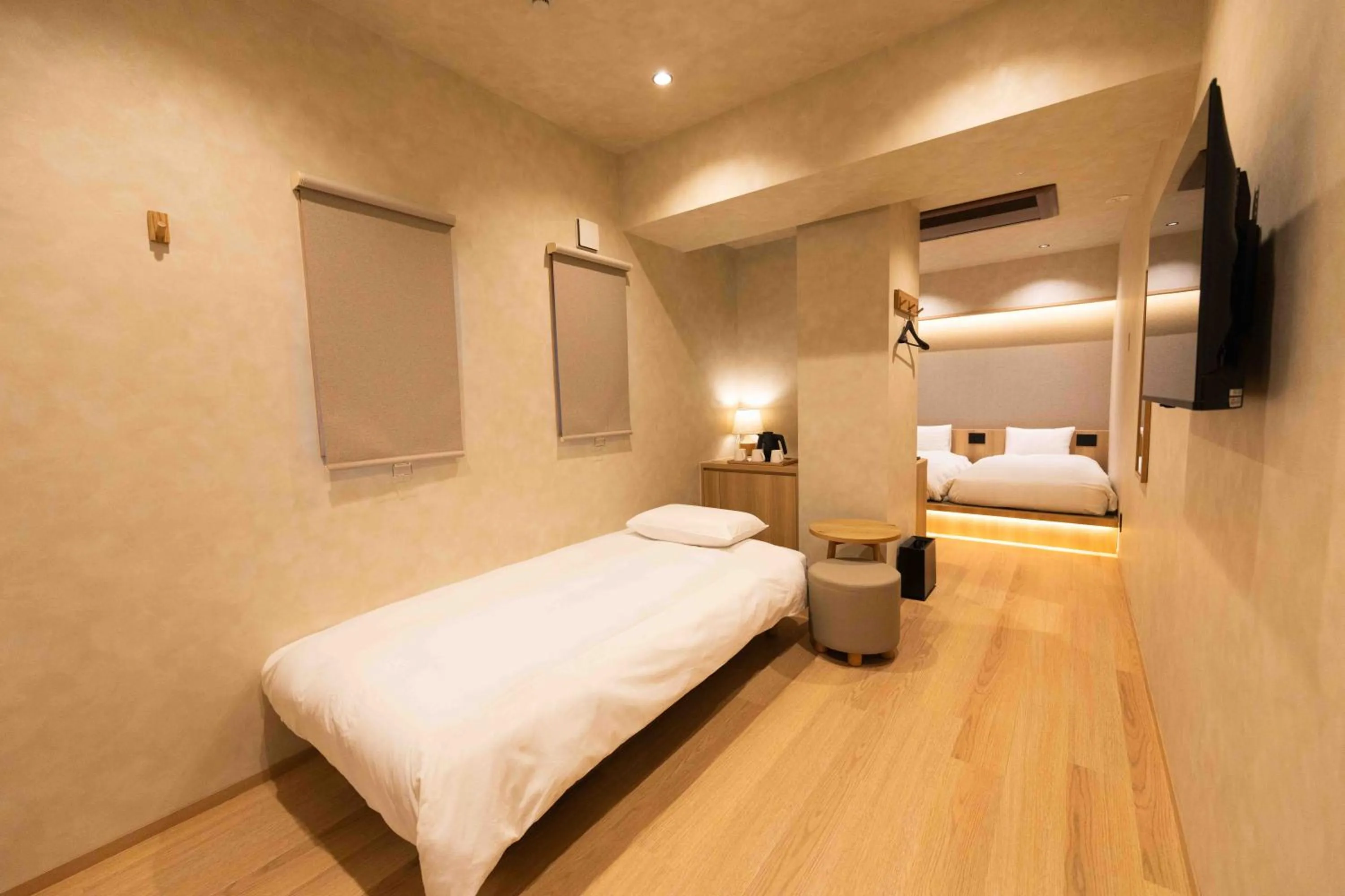 Bed in Hotel Paul House