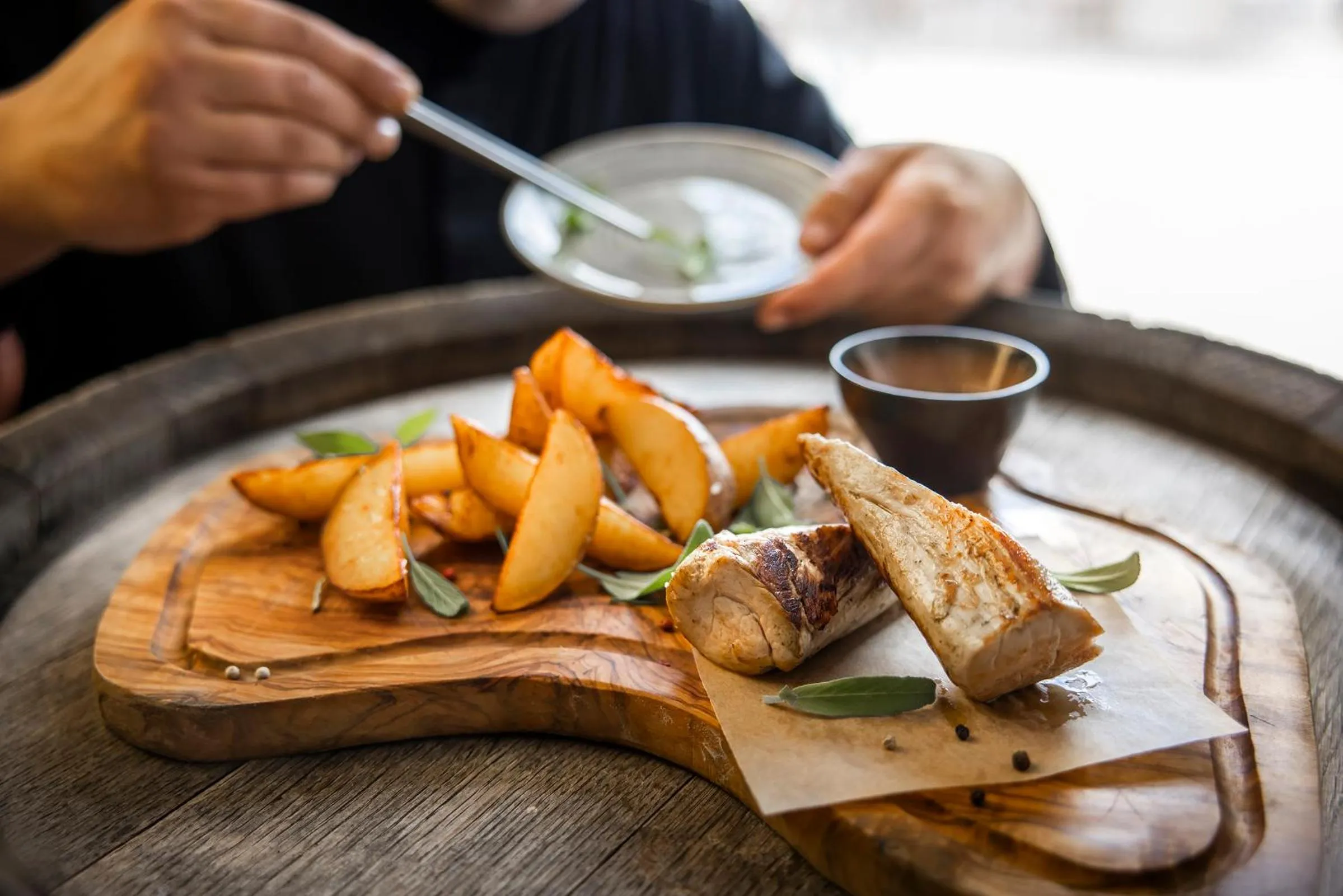 Restaurant/places to eat in Adriatic Hotel by Maistra Collection