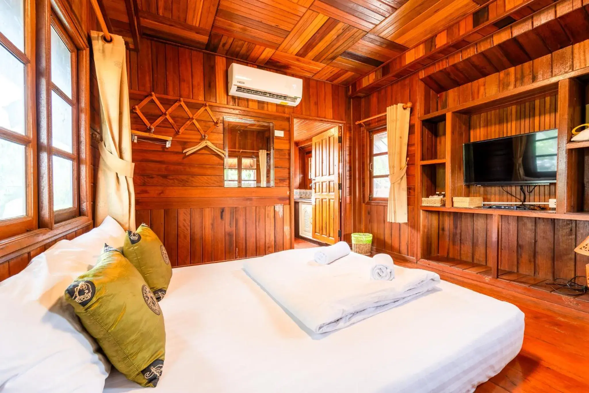 Bed in Grandsiri Resort KhaoYai Bed in Grandsiri Resort KhaoYai
