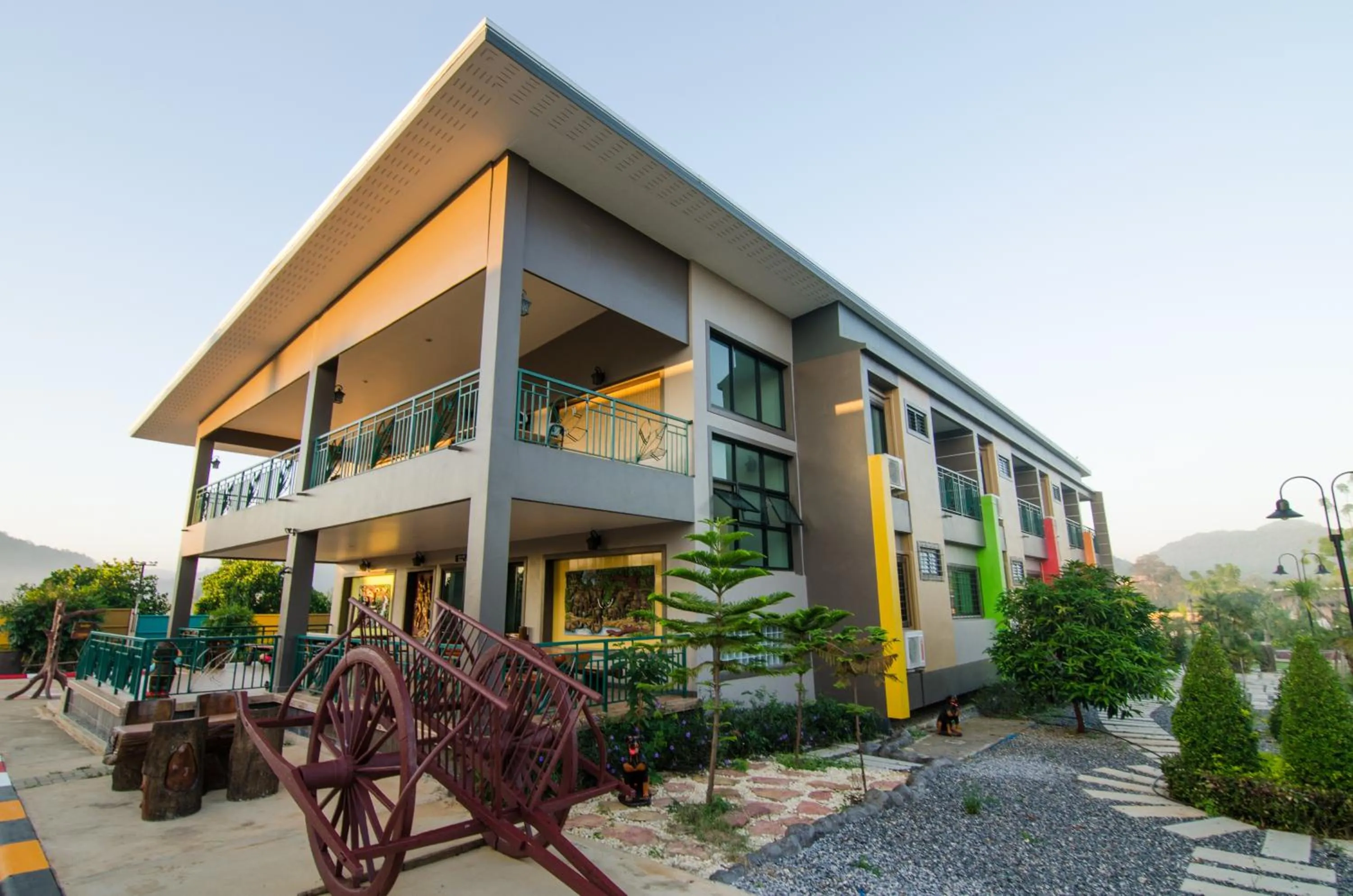 Property building in Grandsiri Resort KhaoYai