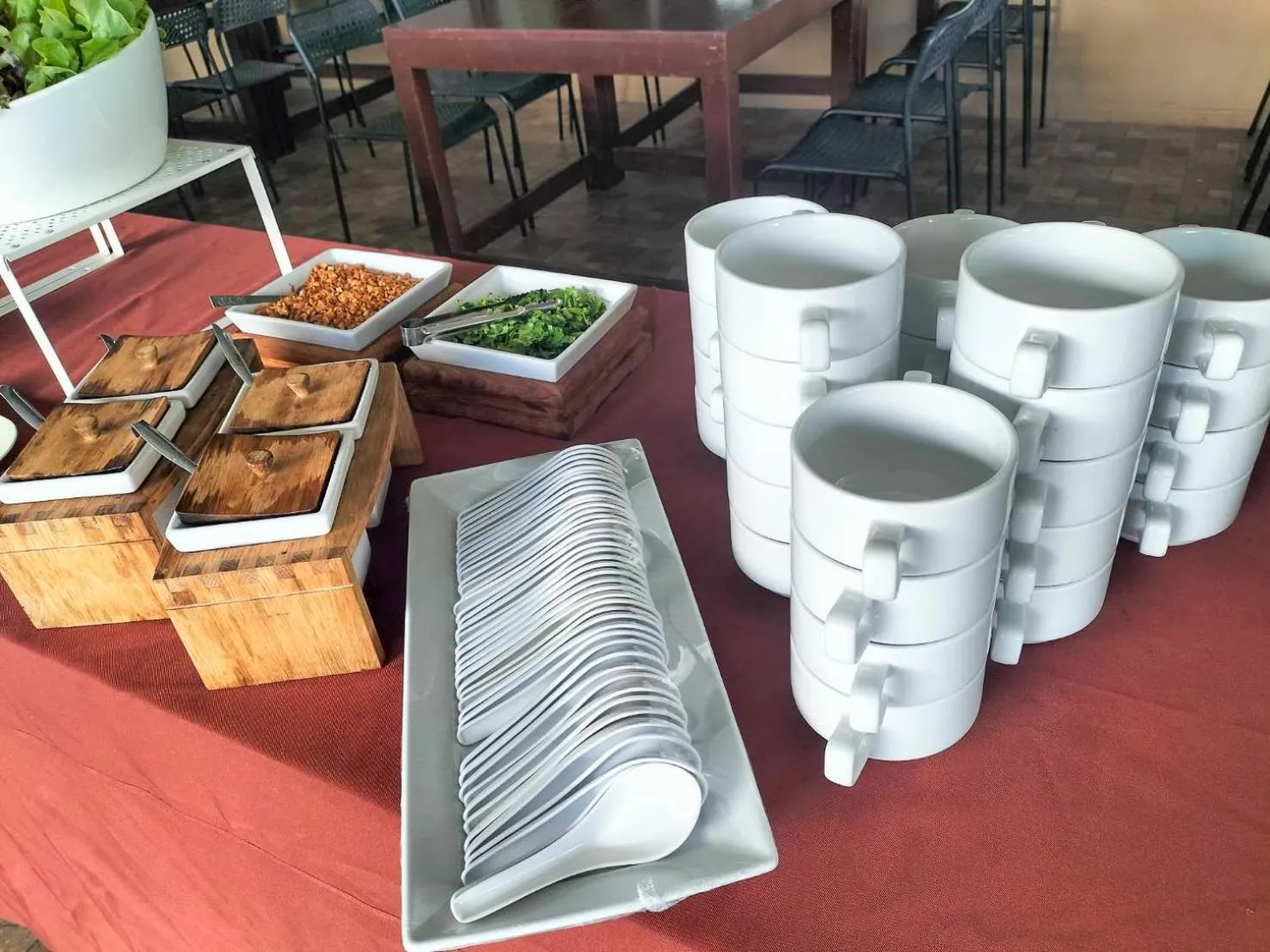 Breakfast in Grandsiri Resort KhaoYai