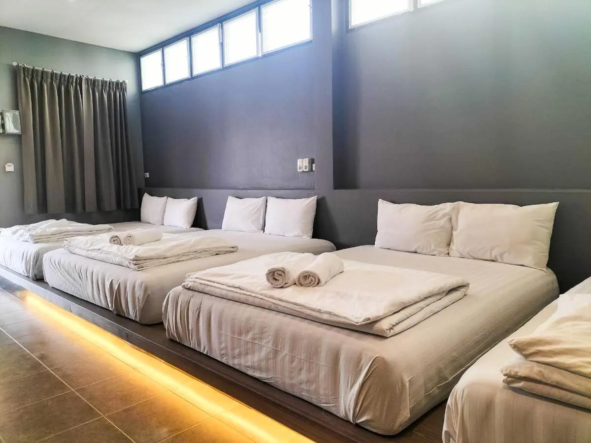 Bed in Grandsiri Resort KhaoYai