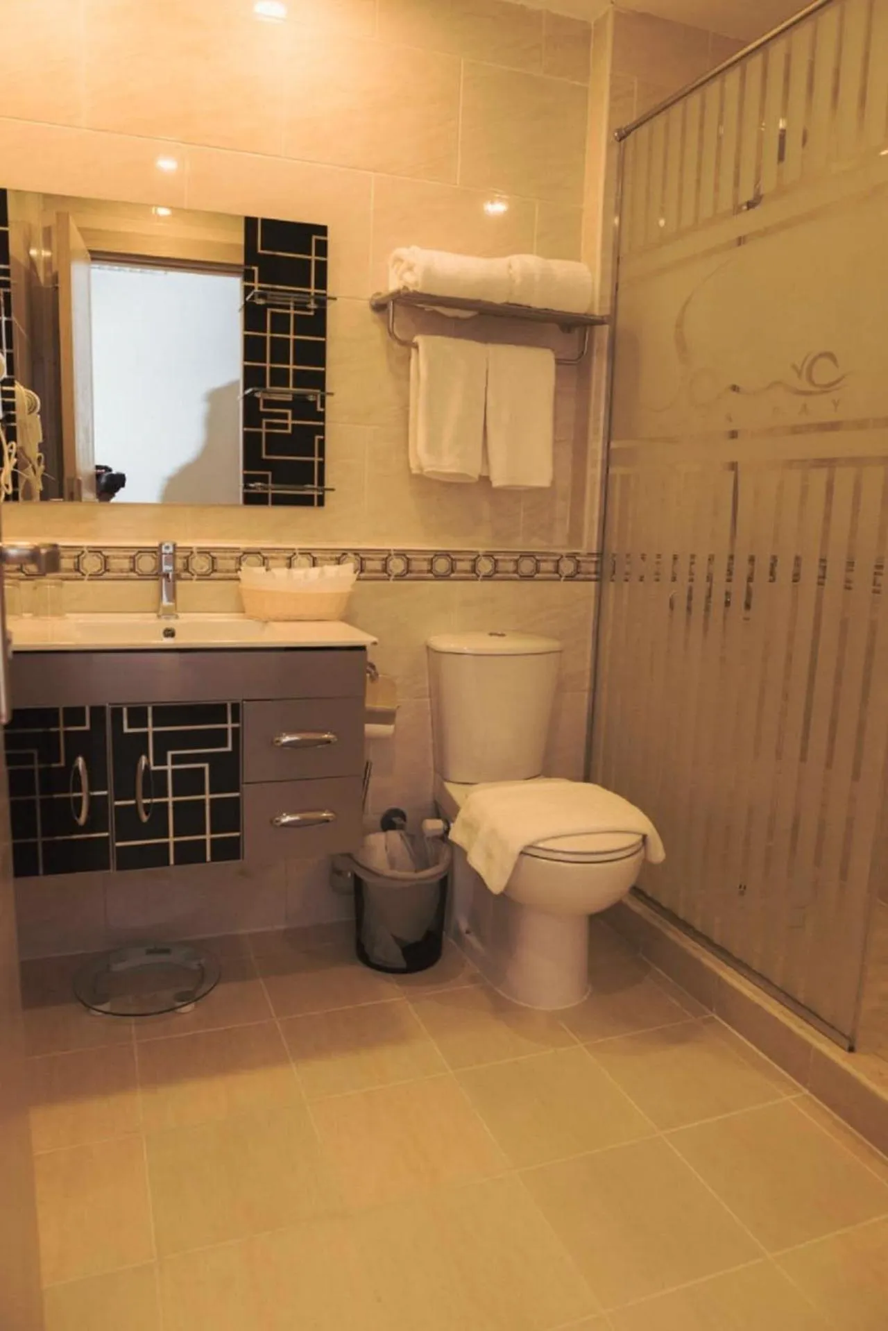 Bathroom in Gravity Hotel & Aqua Park Hurghada Families and Couples Only