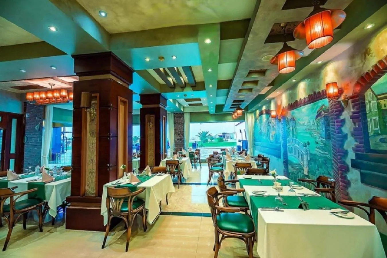 Restaurant/places to eat in Gravity Hotel & Aqua Park Hurghada Families and Couples Only