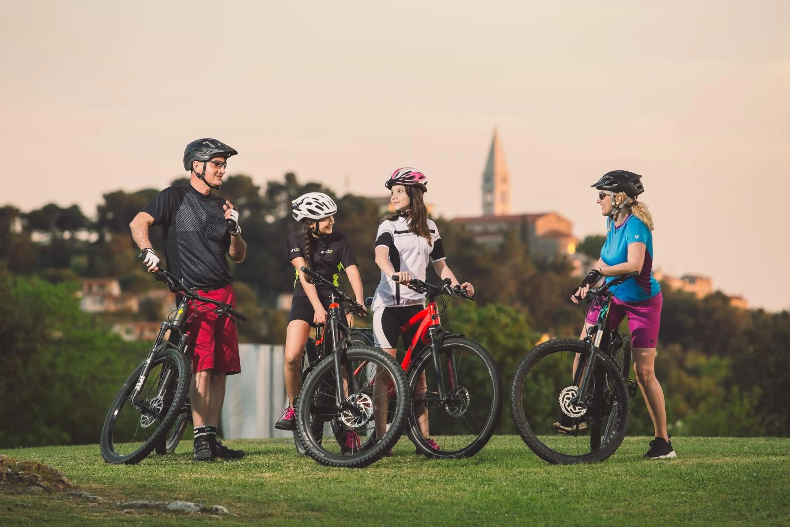 Cycling in Maistra Select Funtana All Inclusive Resort