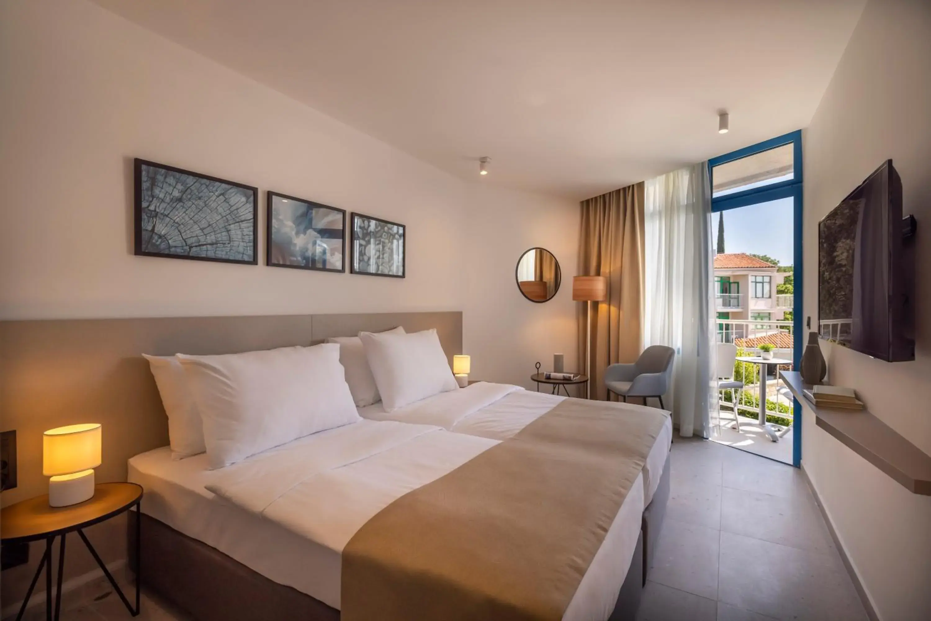 Bedroom, Bed in Maistra Select Funtana All Inclusive Resort Bedroom, Bed in Maistra Select Funtana All Inclusive Resort