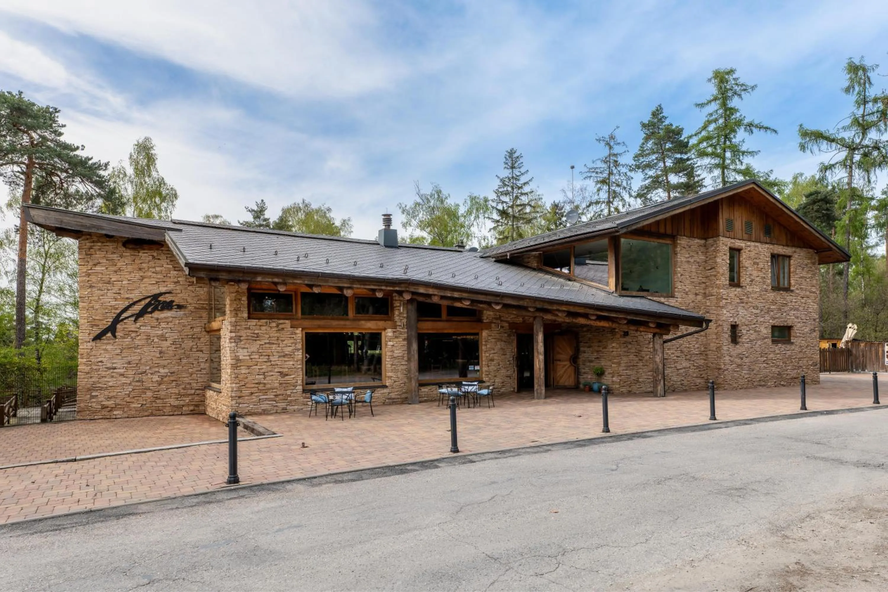 Property building in Archa hotel