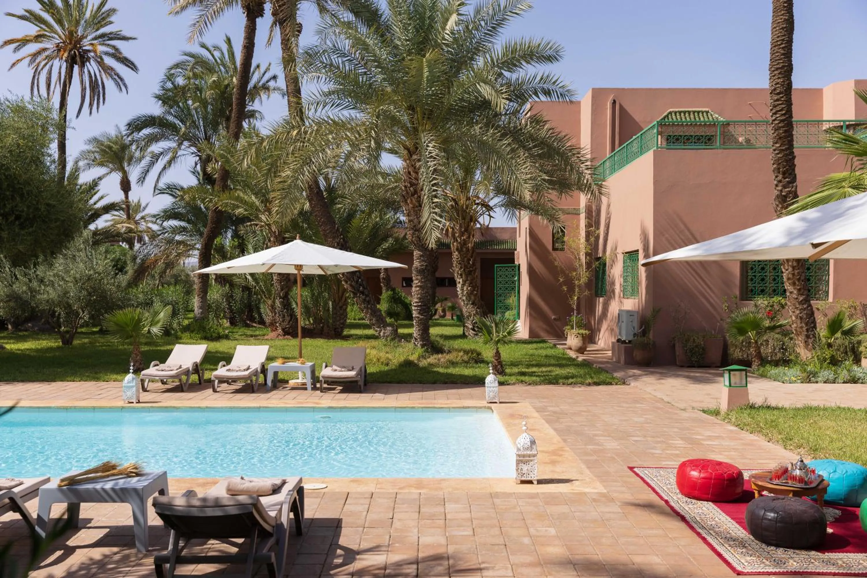 Swimming pool in Domaine Abiad