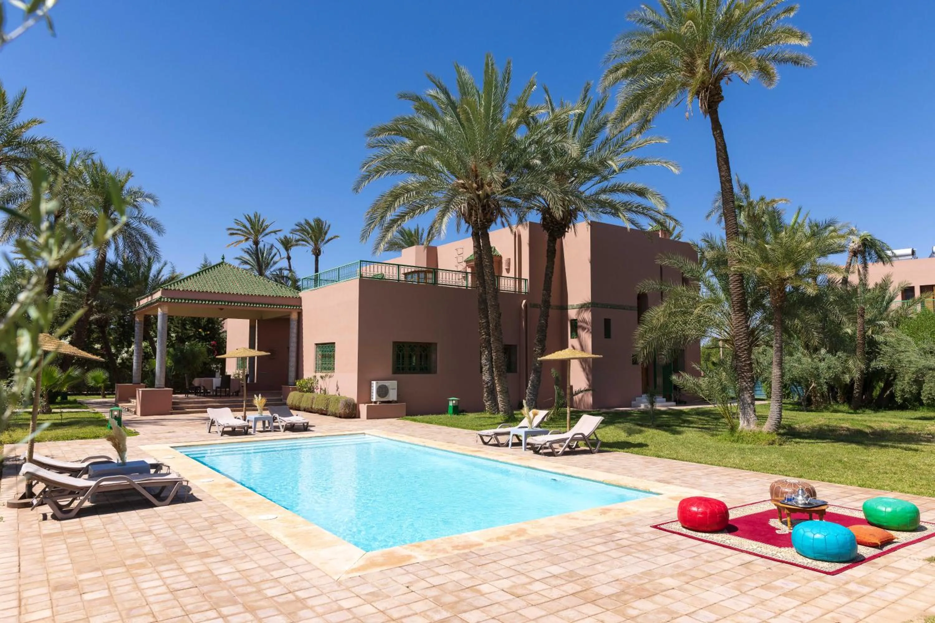 Swimming pool in Domaine Abiad