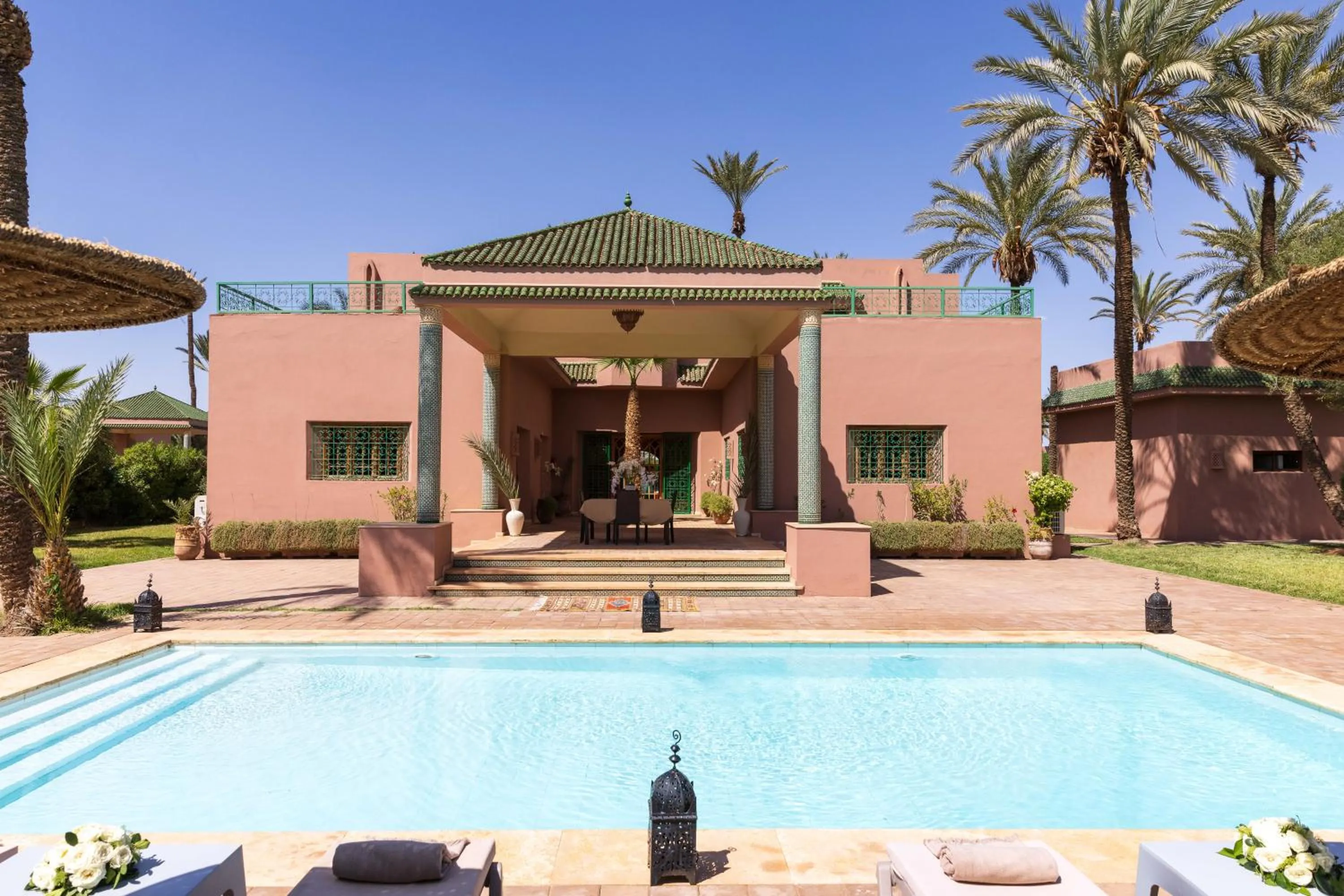 Swimming pool in Domaine Abiad