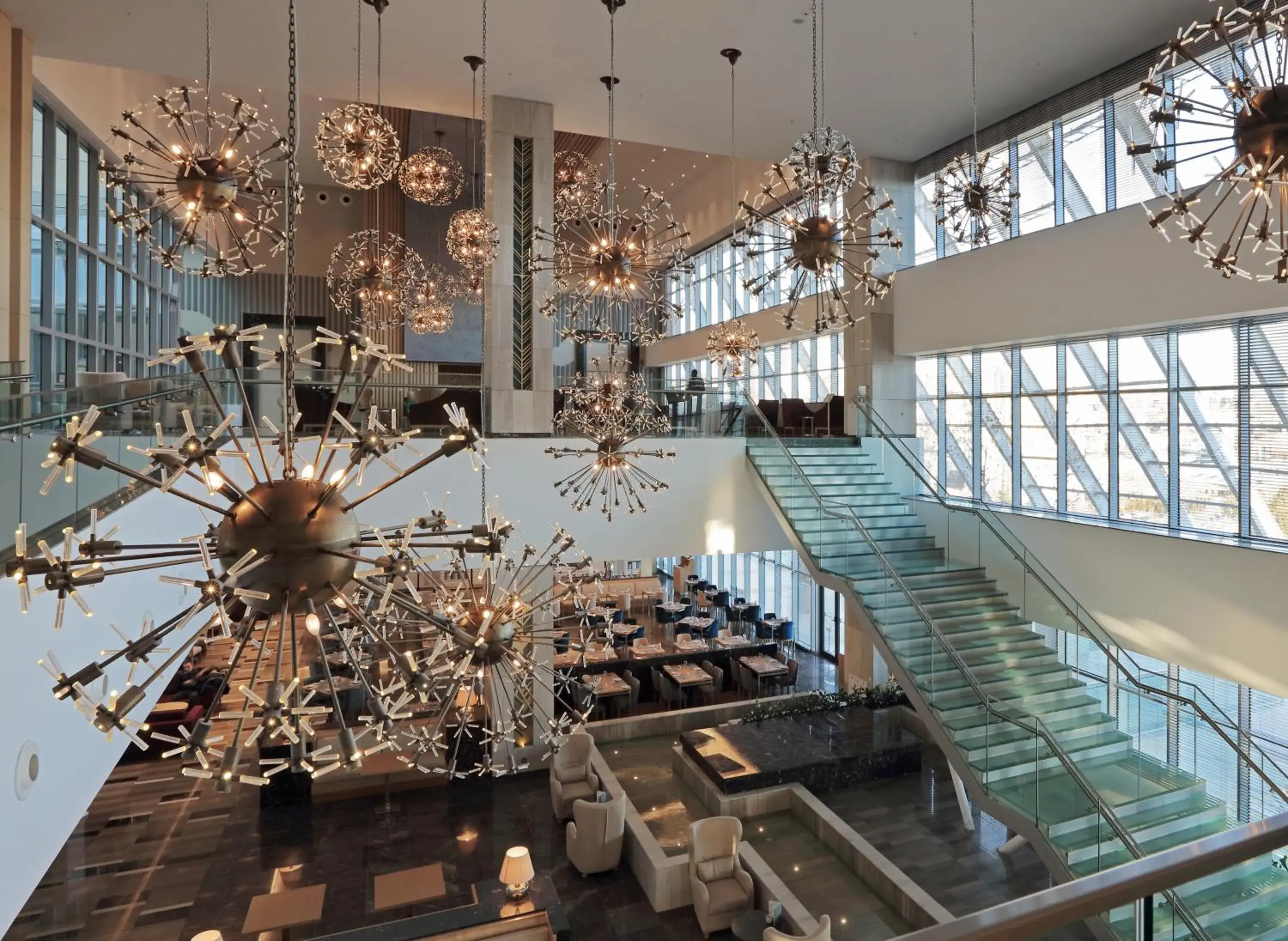 Bird's eye view in The Ankara Hotel Bird's eye view in The Ankara Hotel