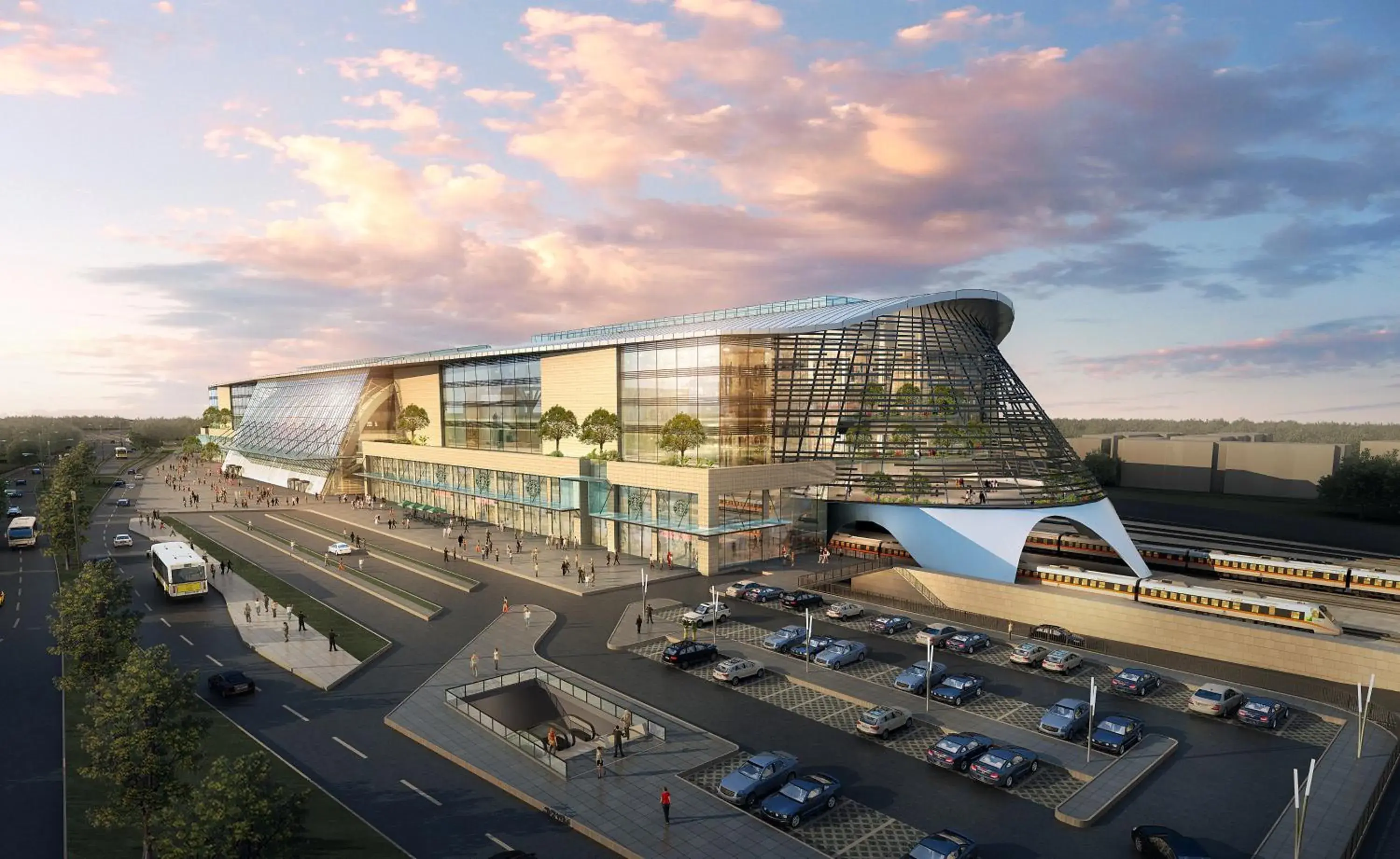 Facade/entrance in The Ankara Hotel Facade/entrance in The Ankara Hotel