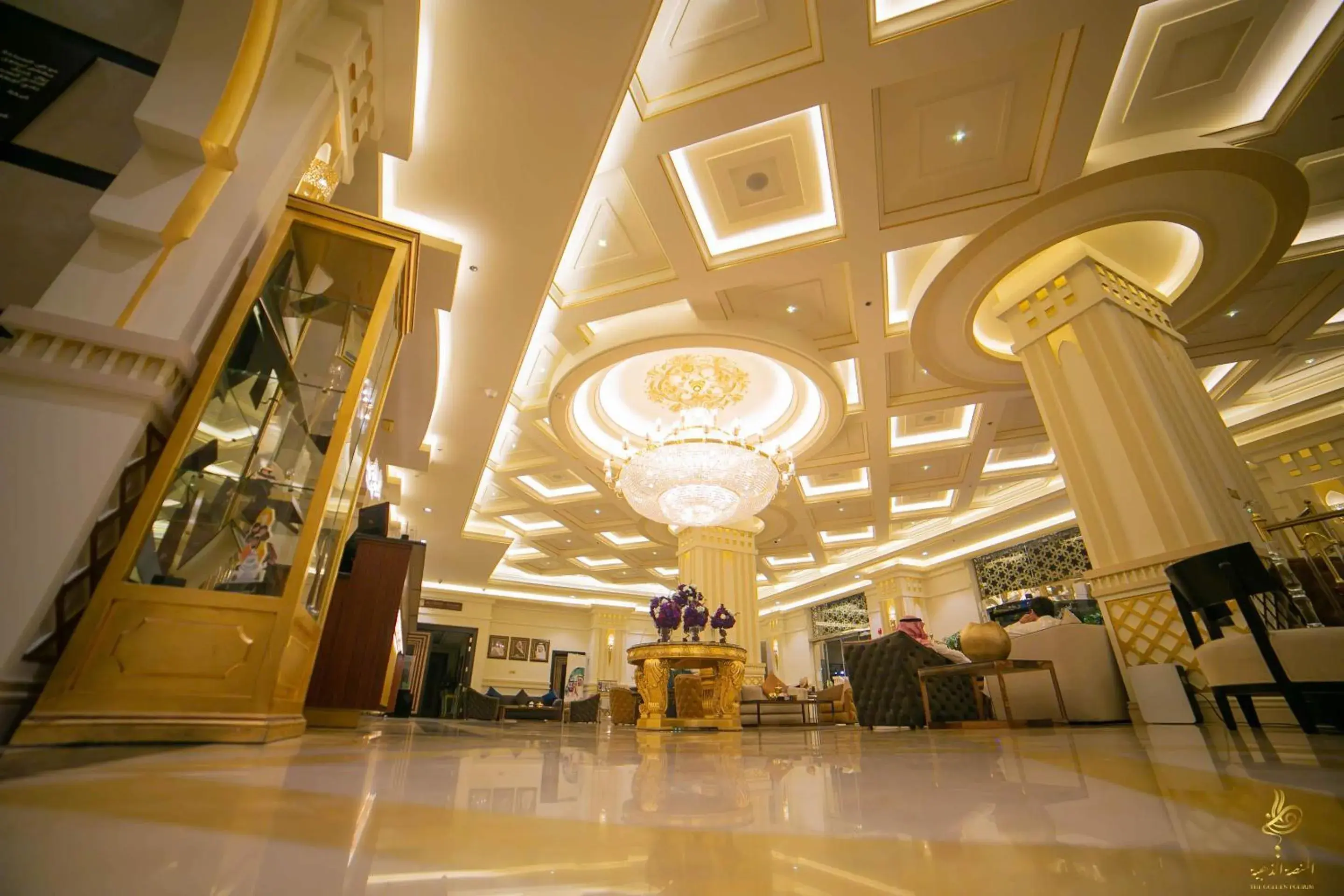 Lobby or reception in Casablanca Grand Hotel Lobby or reception in Casablanca Grand Hotel