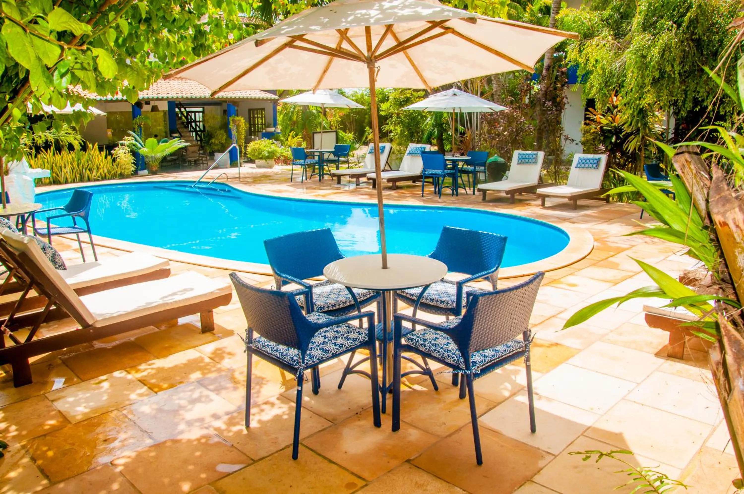 Swimming pool in Pousada Arriba Pipa