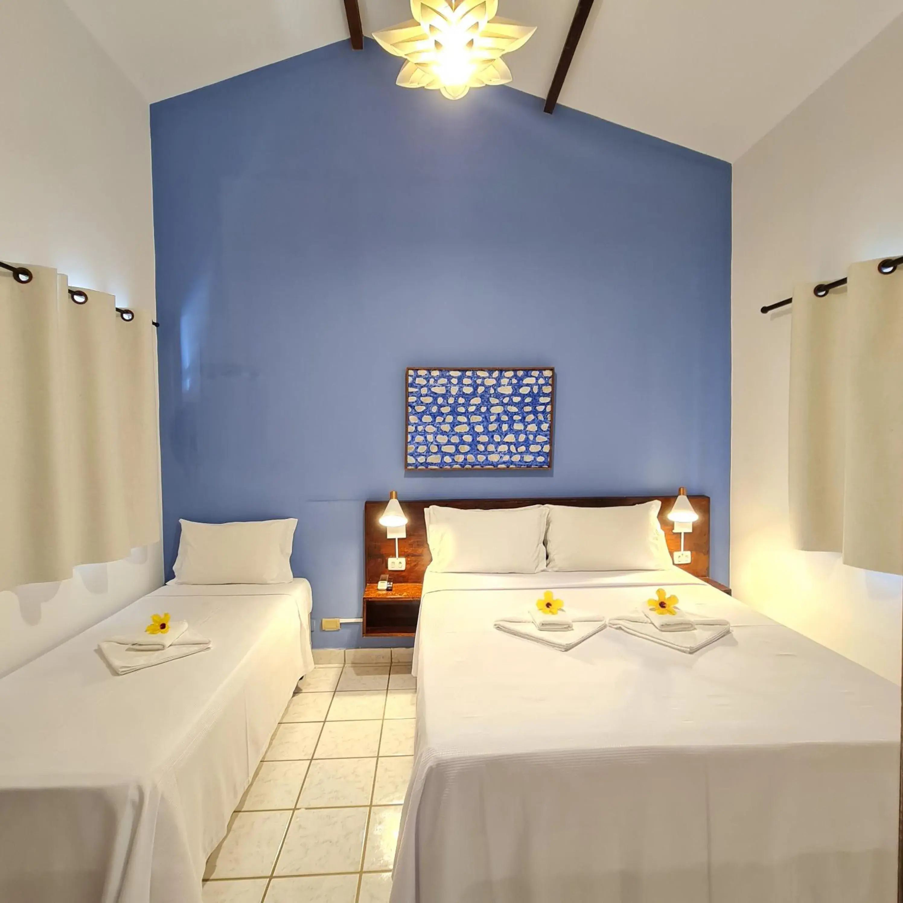 Economy Triple Room in Pousada Arriba Pipa Economy Triple Room in Pousada Arriba Pipa