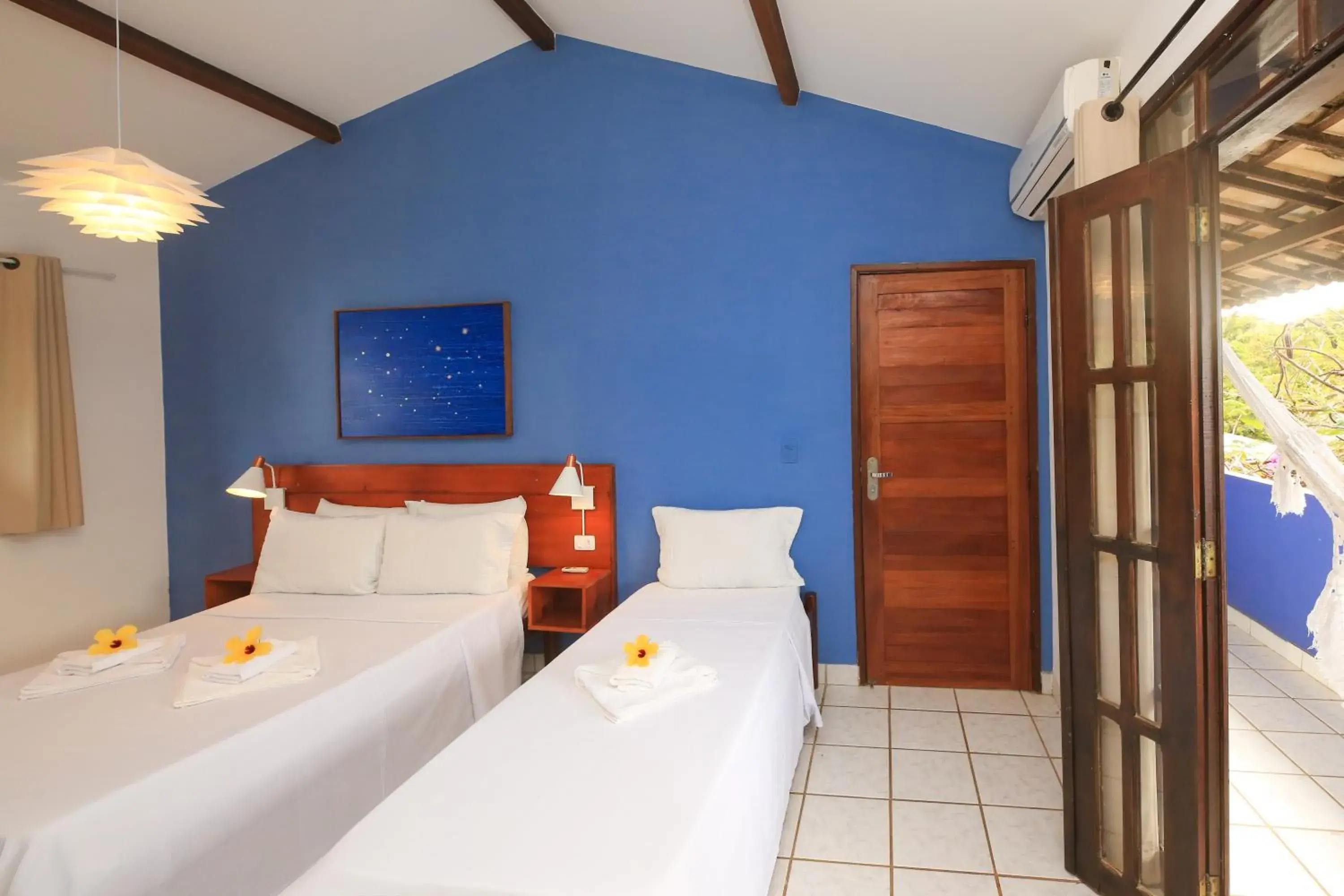 Superior Triple Room in Pousada Arriba Pipa Superior Triple Room in Pousada Arriba Pipa