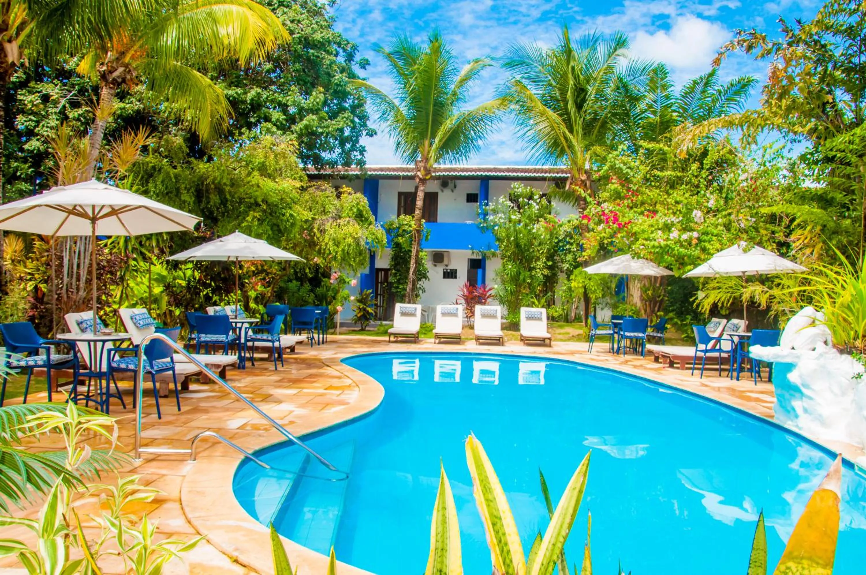 Swimming pool in Pousada Arriba Pipa