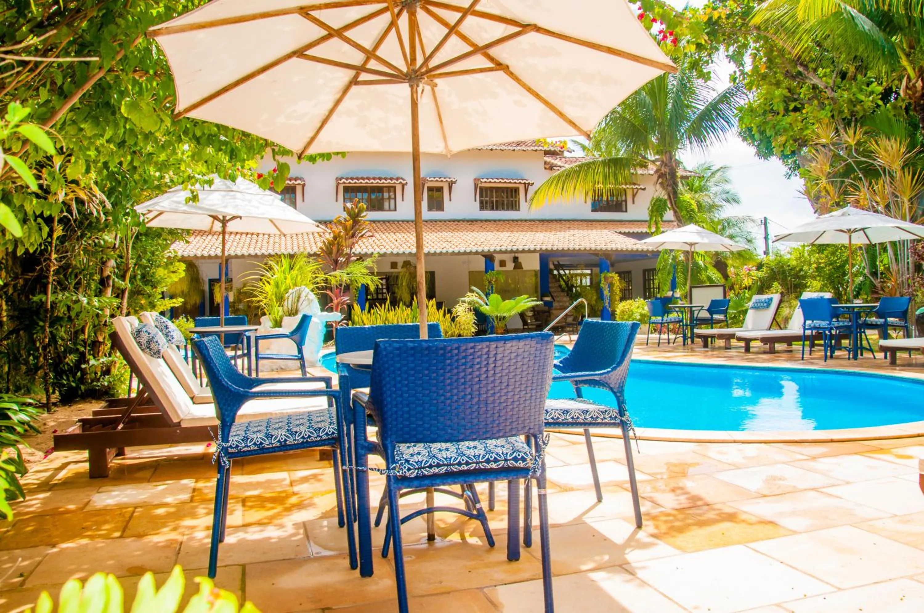 Swimming pool in Pousada Arriba Pipa