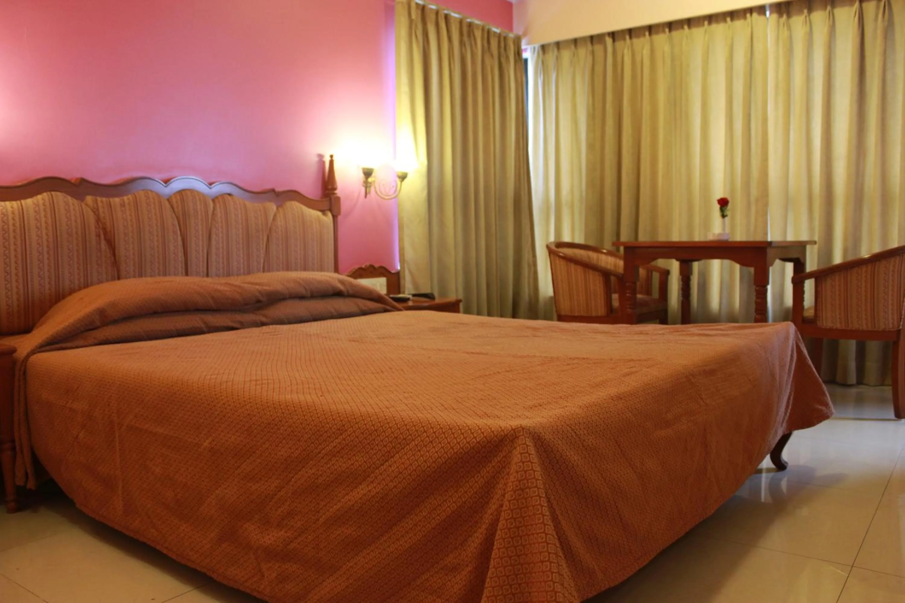 Bedroom, Bed in The Samrat Hotel near Pune Railway Station
