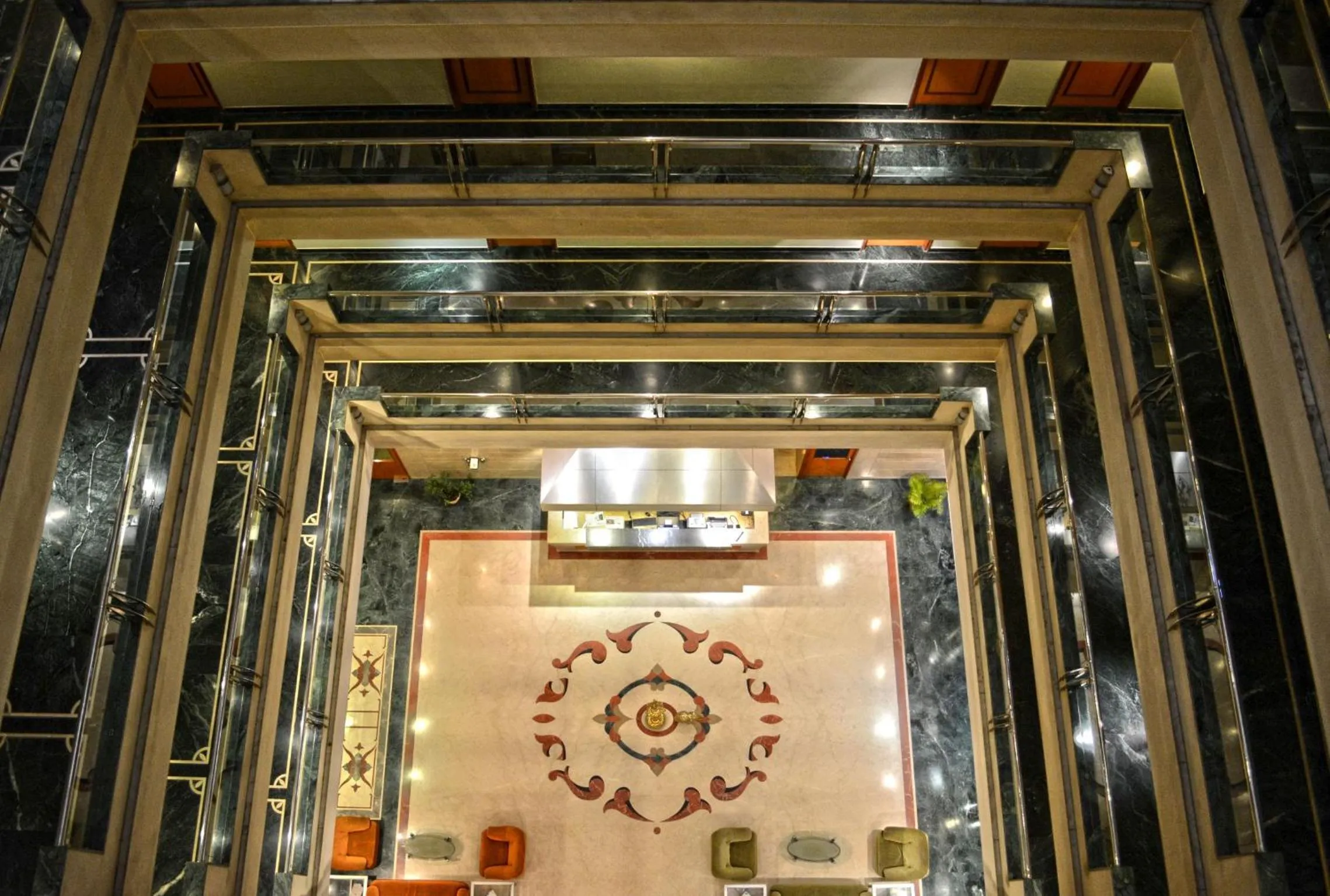 Floor plan in The Samrat Hotel near Pune Railway Station