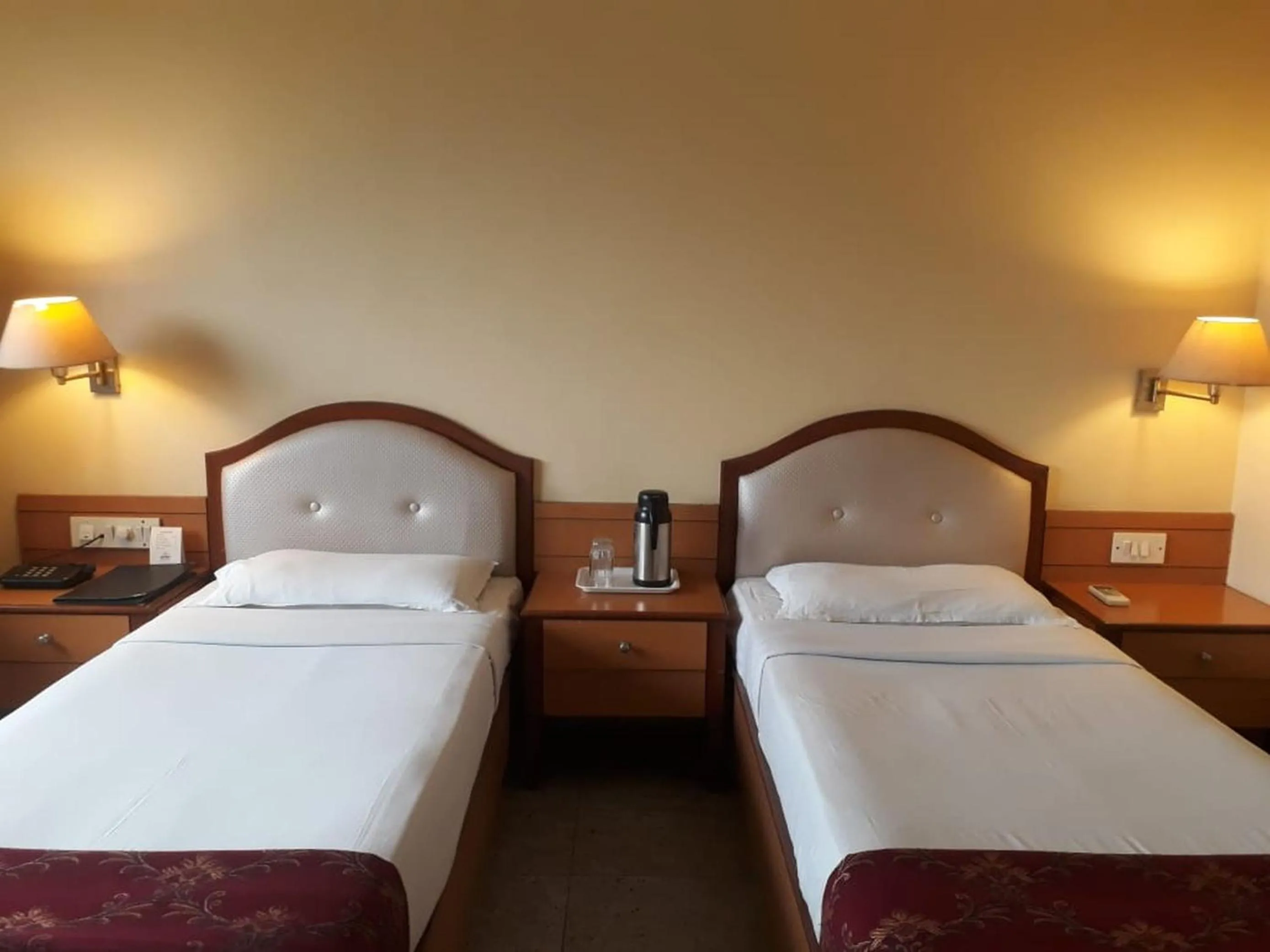 Bedroom, Bed in The Samrat Hotel near Pune Railway Station