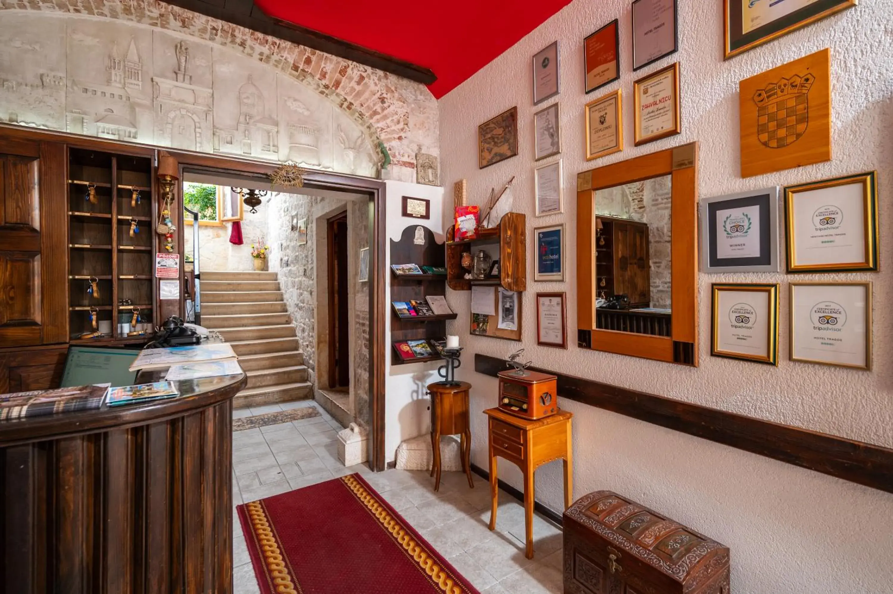 Lobby or reception in Heritage Hotel Tragos Lobby or reception in Heritage Hotel Tragos