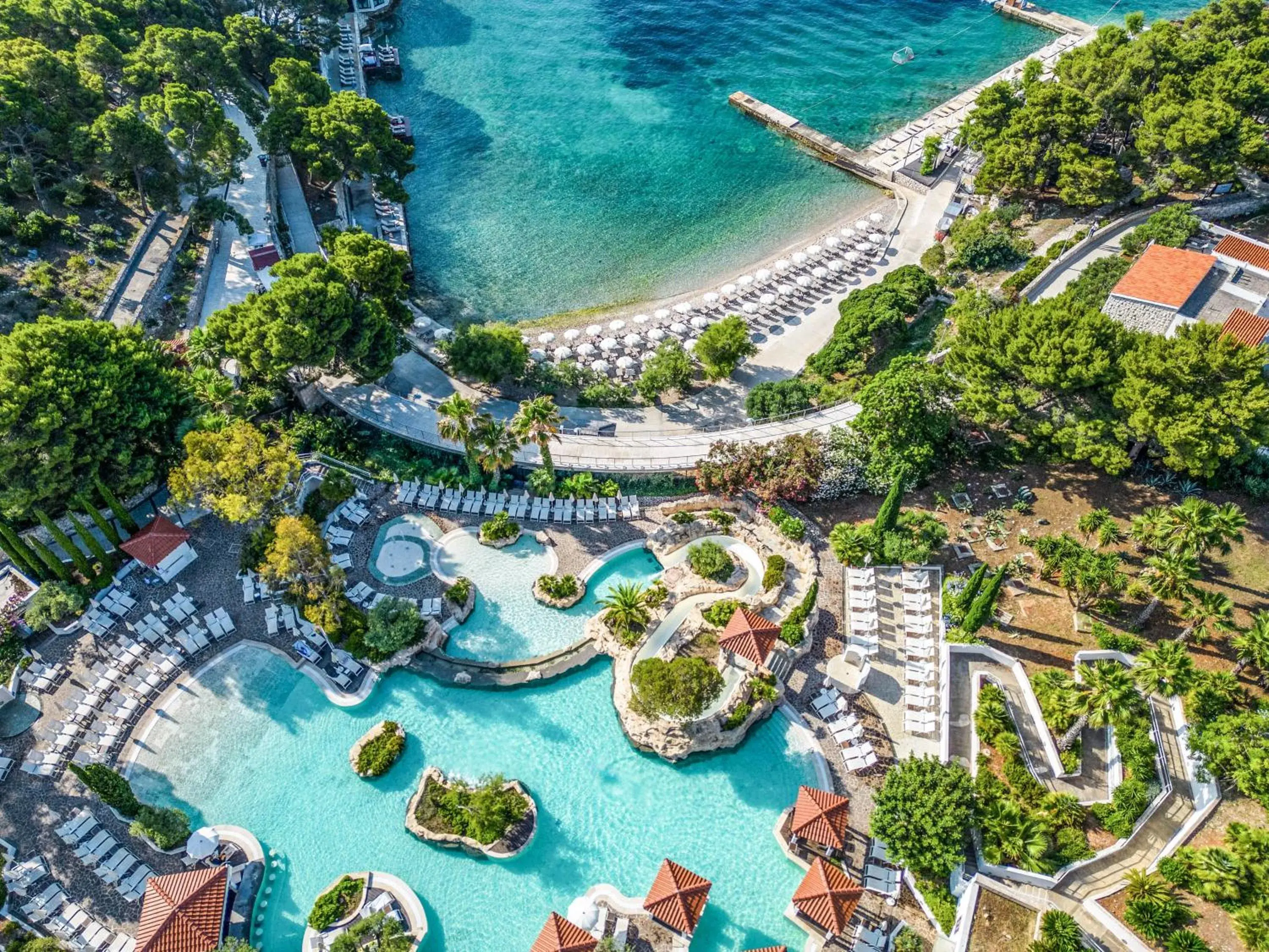 Property building in Amfora Hvar Grand Beach Resort Property building in Amfora Hvar Grand Beach Resort