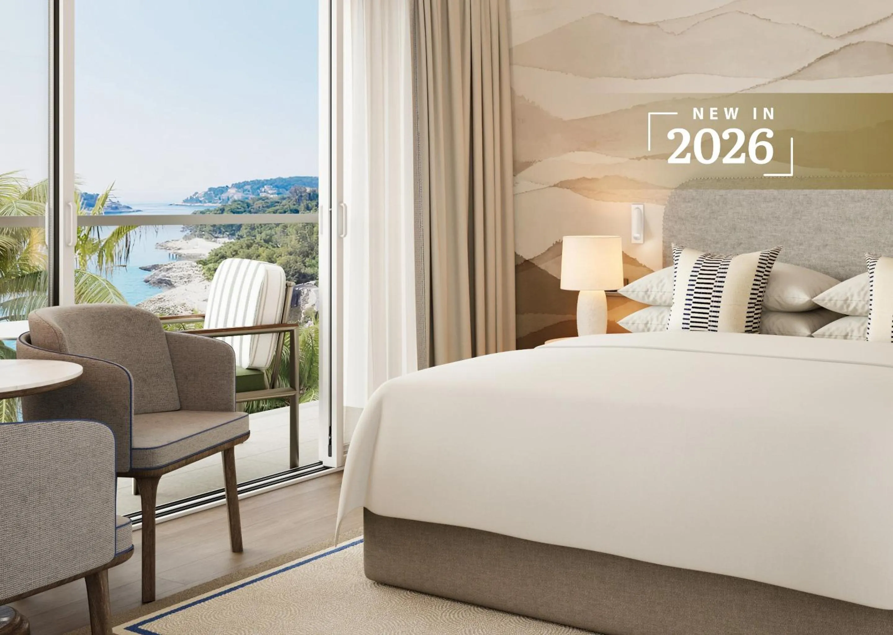 Summer, Bed in Amfora Hvar Grand Beach Resort