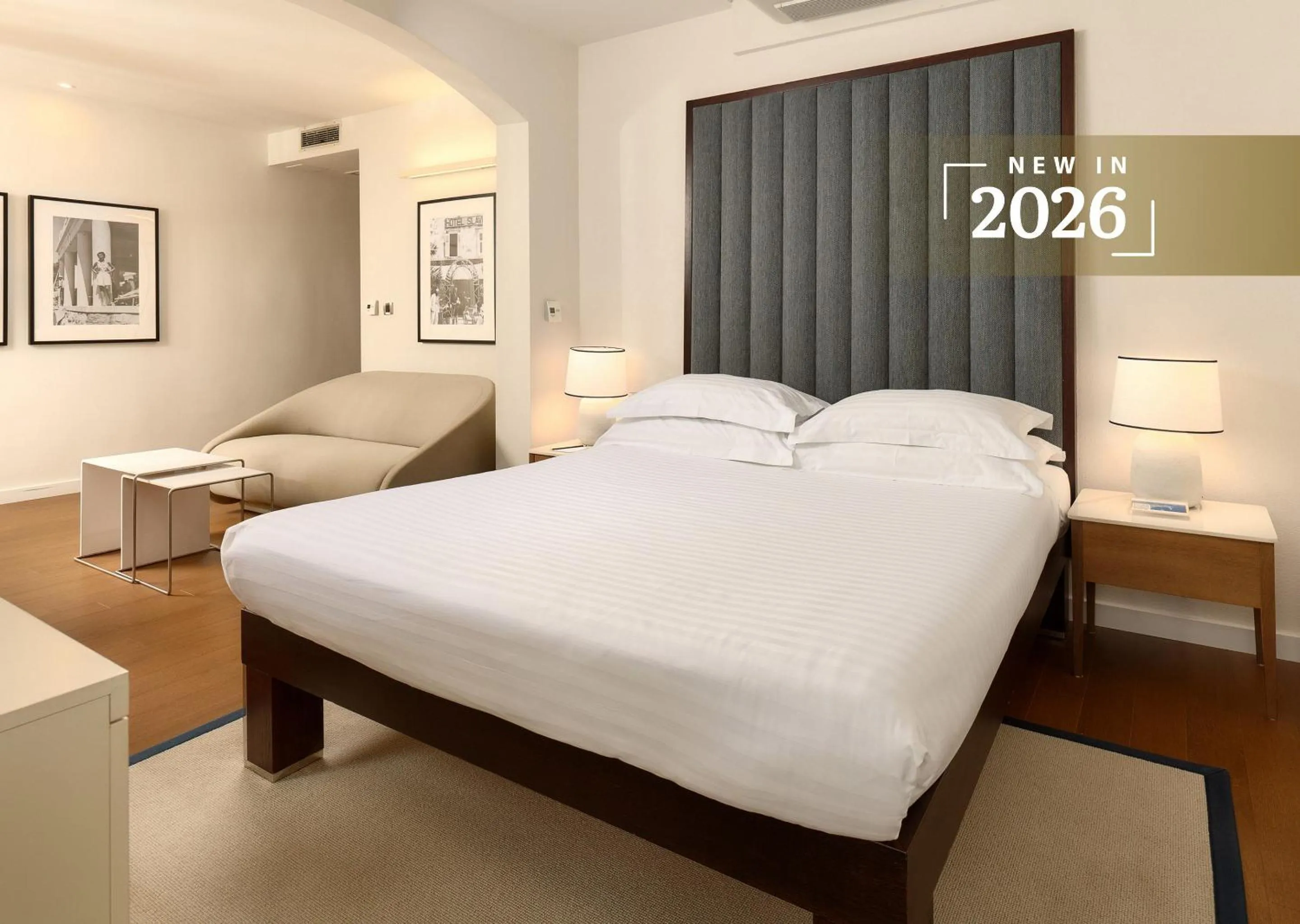 Bed in Amfora Hvar Grand Beach Resort