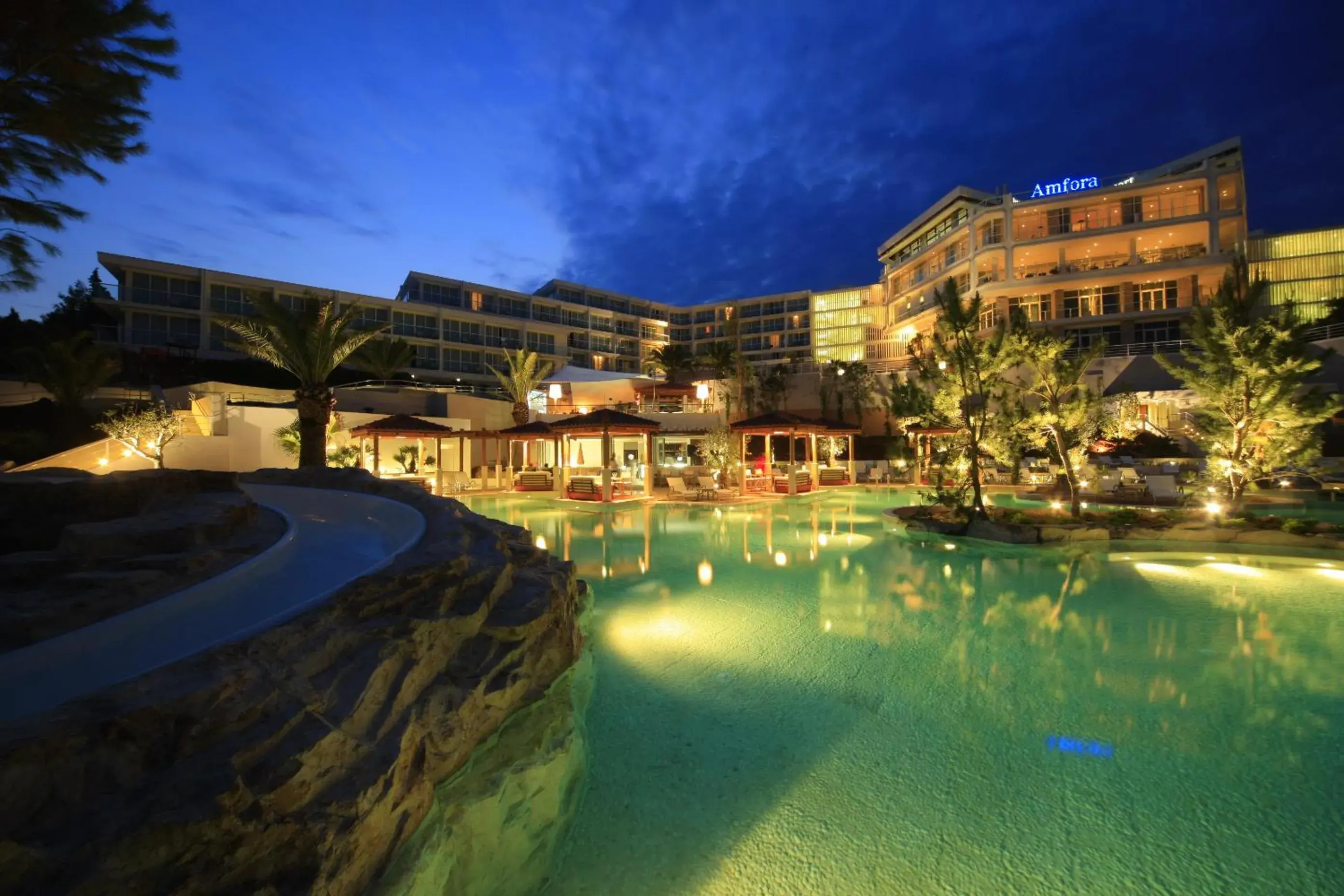 Facade/entrance in Amfora Hvar Grand Beach Resort Facade/entrance in Amfora Hvar Grand Beach Resort
