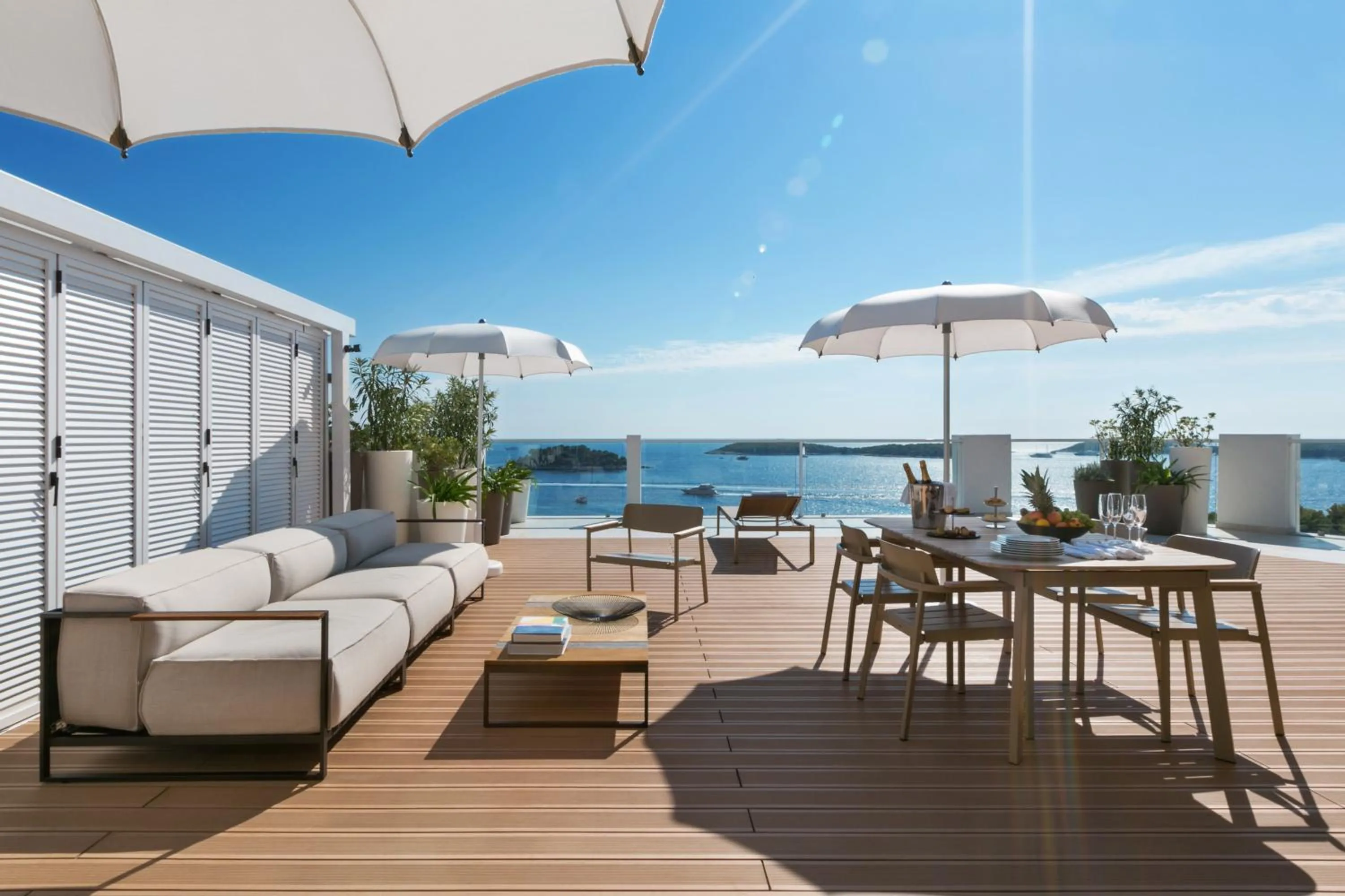 Balcony/Terrace in Amfora Hvar Grand Beach Resort