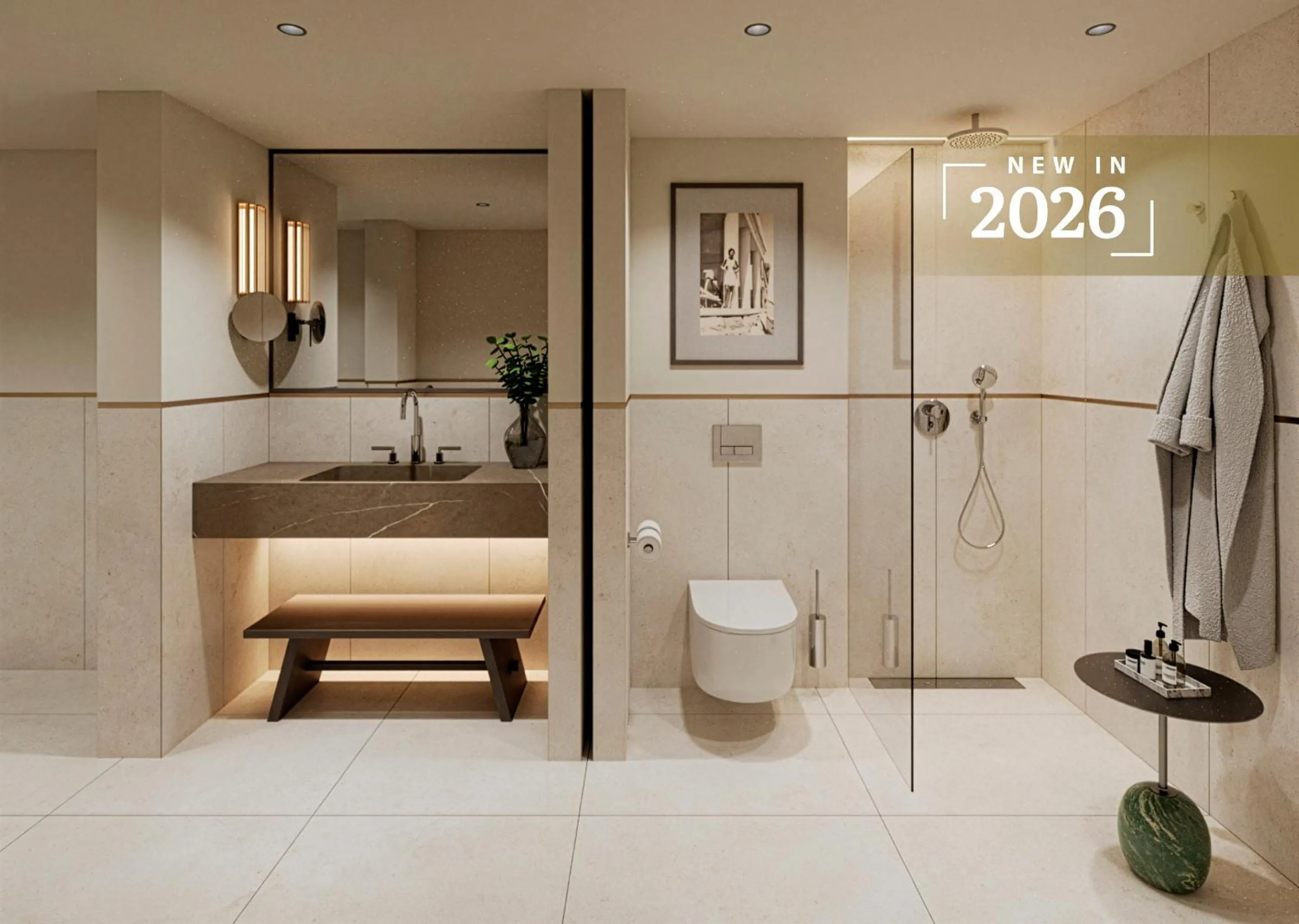 Shower in Amfora Hvar Grand Beach Resort