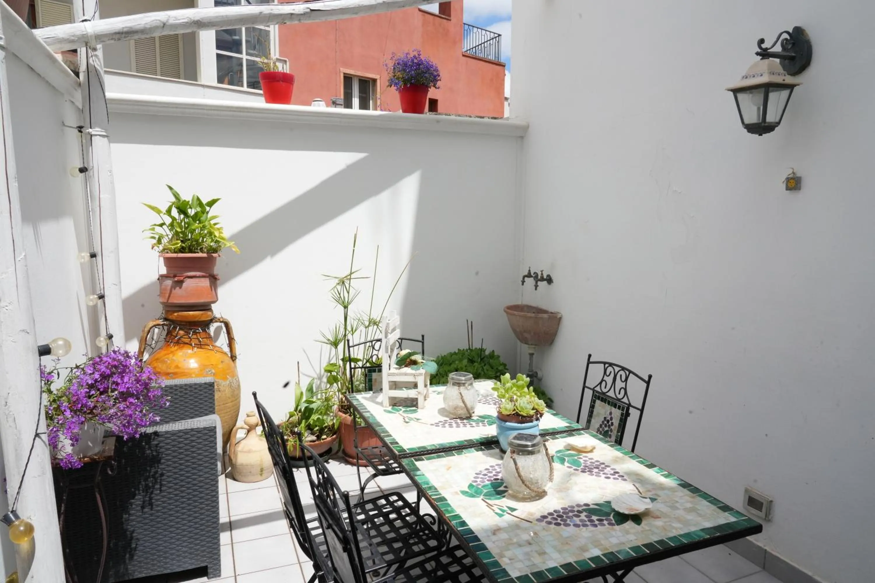 Balcony/Terrace in B&B Il Grifone