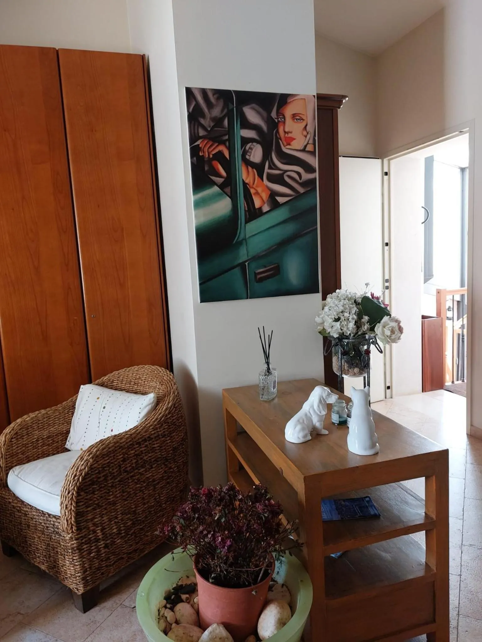 Communal lounge/ TV room in B&B Il Grifone