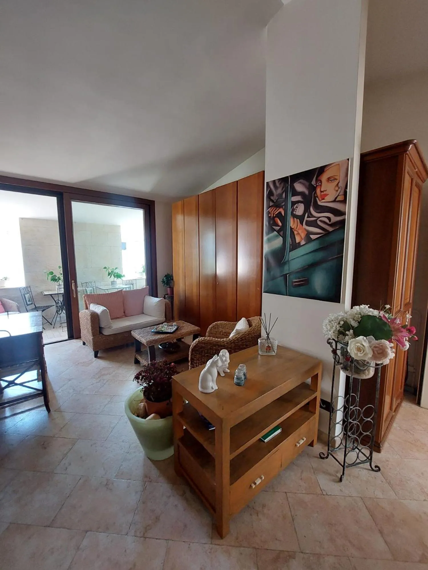 Communal lounge/ TV room in B&B Il Grifone