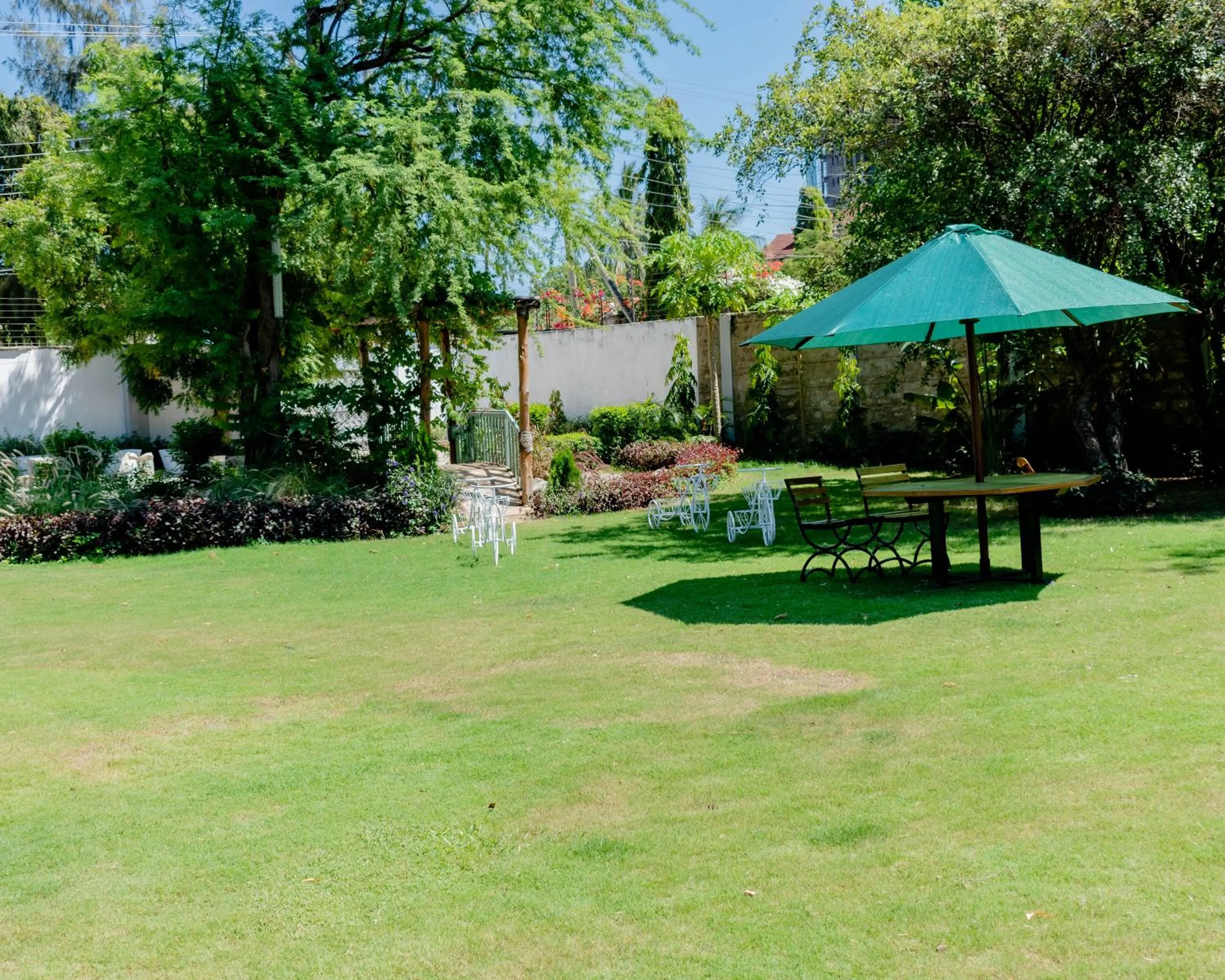 Garden view in Pinebreeze Holiday Resort