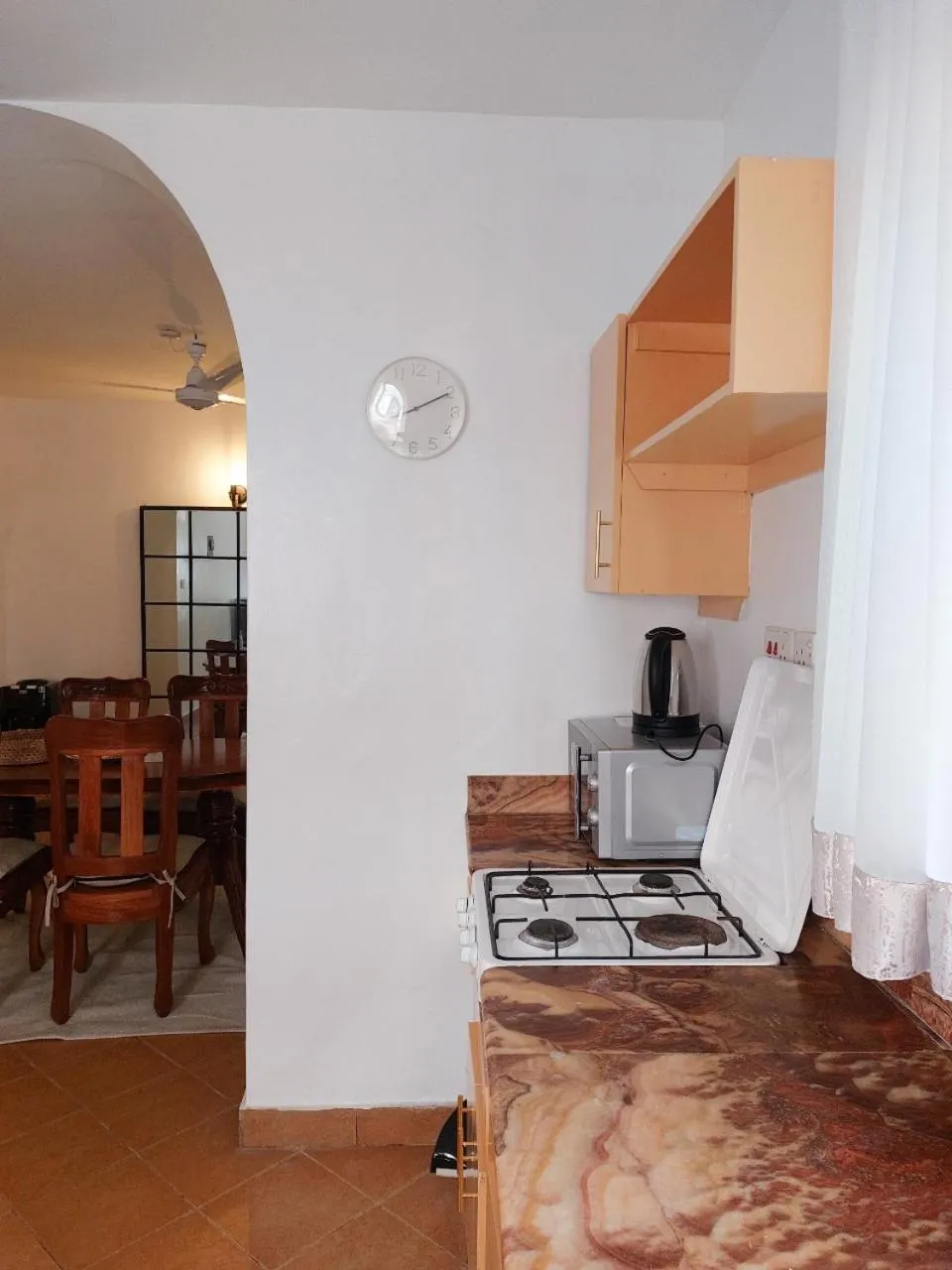 Kitchen or kitchenette in Pinebreeze Holiday Resort