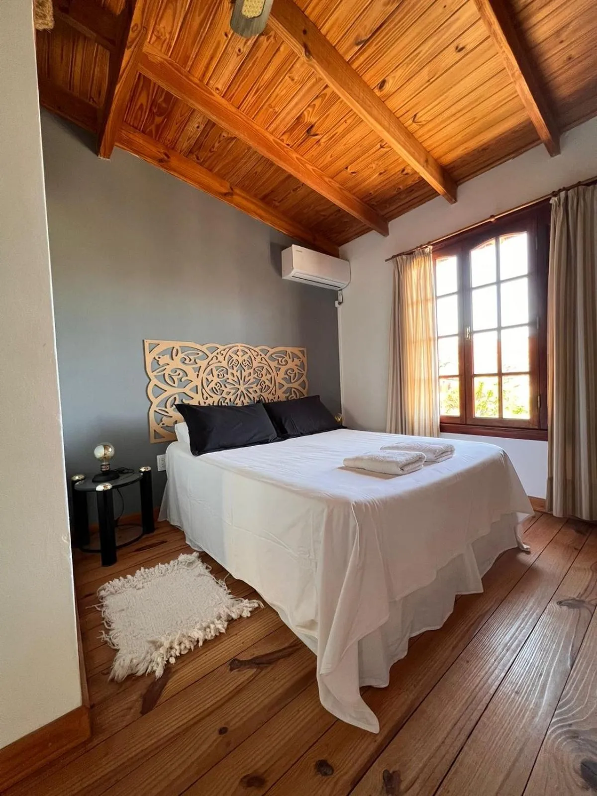 Bed in Hostería Isabel