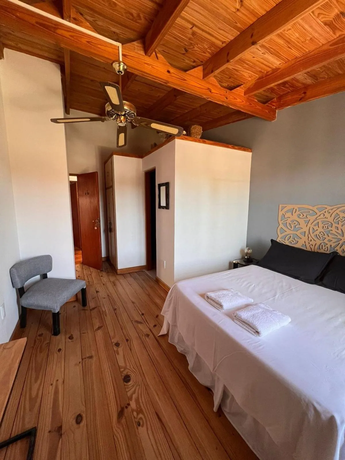 Bed in Hostería Isabel
