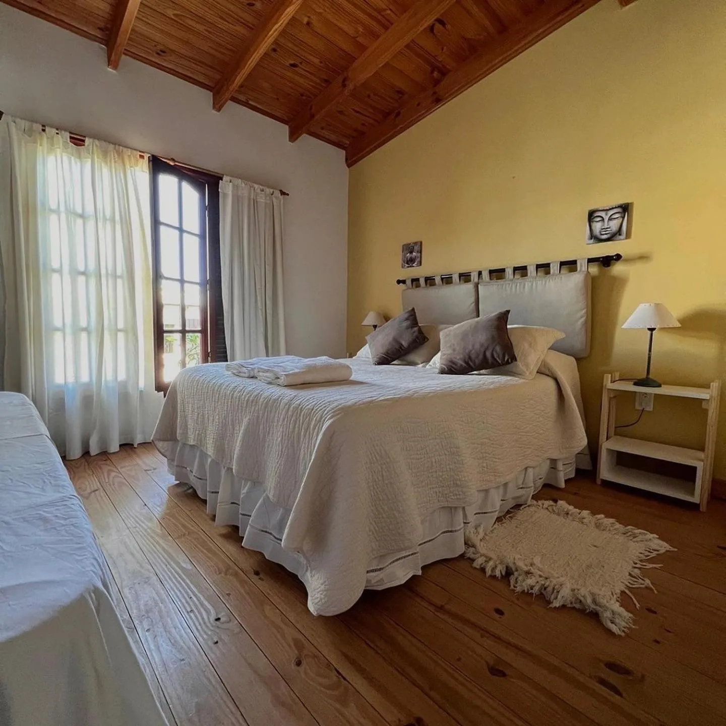 Bed in Hostería Isabel