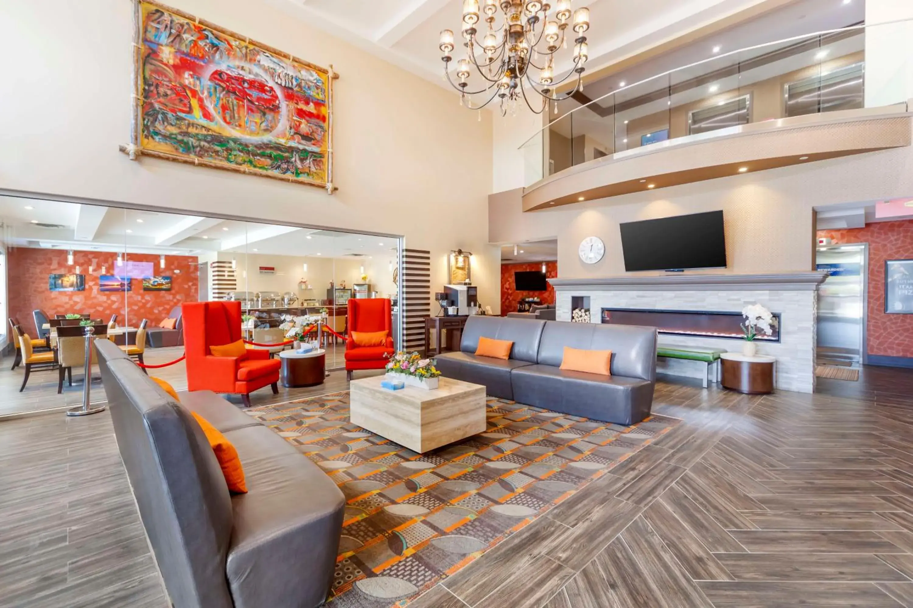 Lobby or reception in Best Western Plus Chateau Fort St. John Lobby or reception in Best Western Plus Chateau Fort St. John