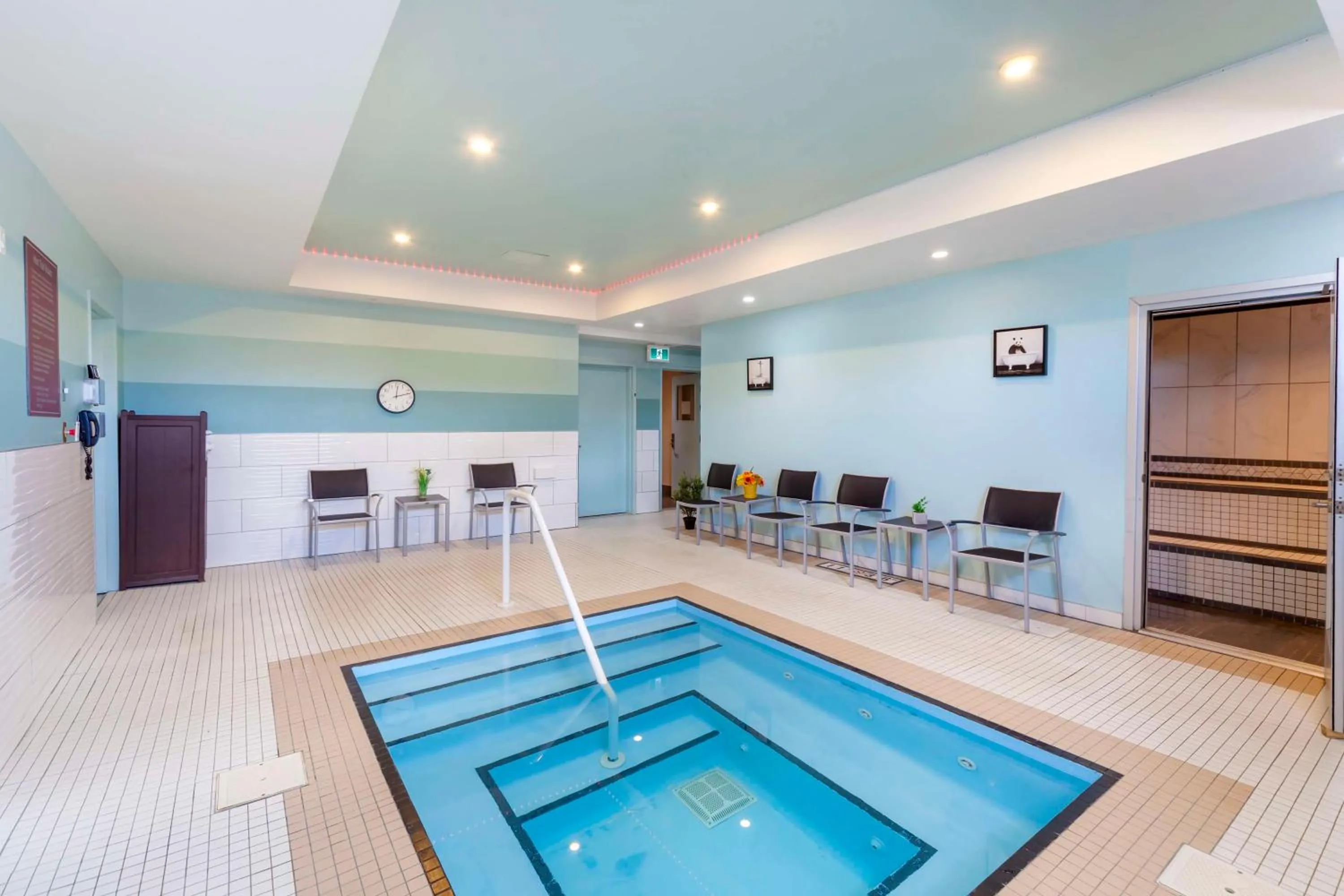 Pool view in Best Western Plus Chateau Fort St. John