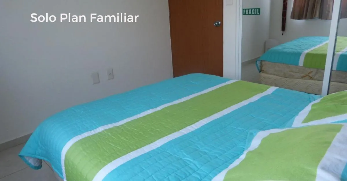 Bed in Residencial Club Nautico Teques