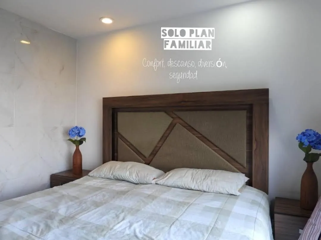 Bed in Residencial Club Nautico Teques