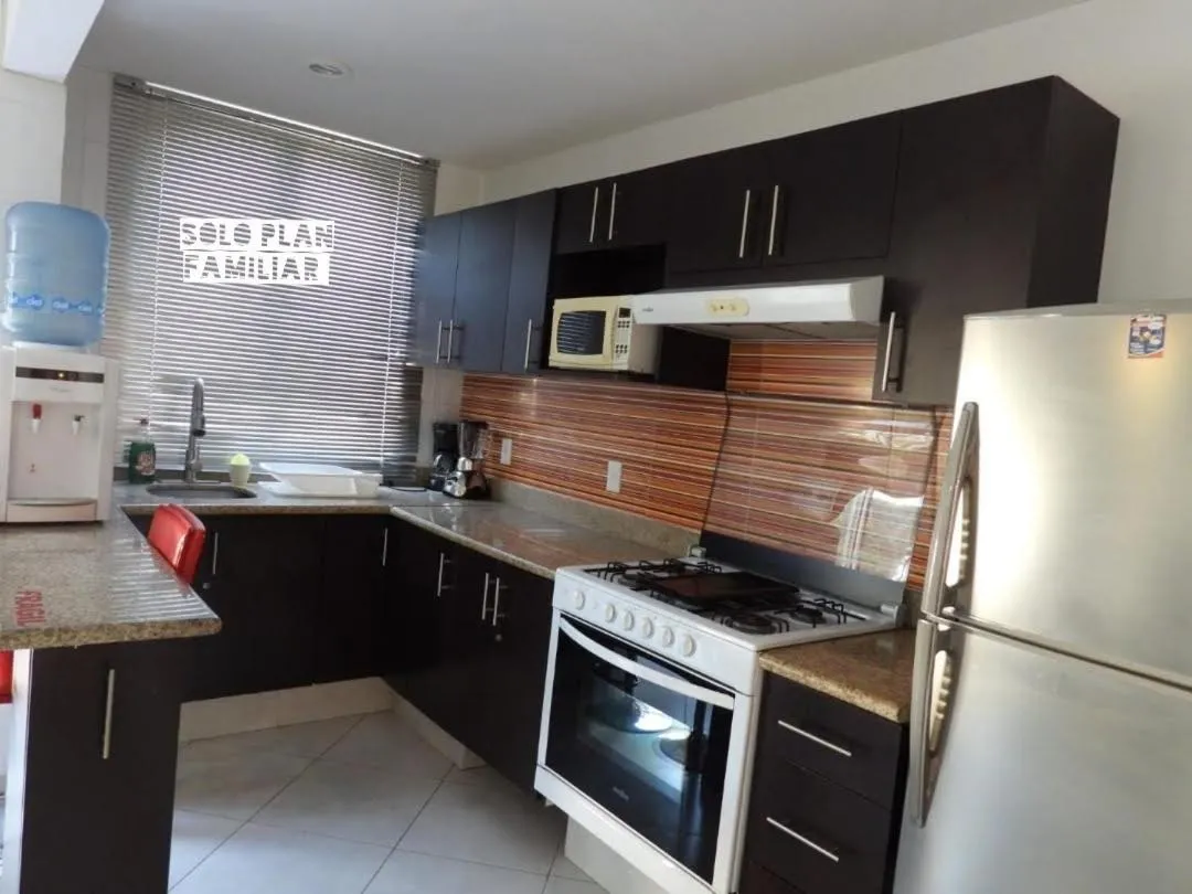 Kitchen or kitchenette in Residencial Club Nautico Teques