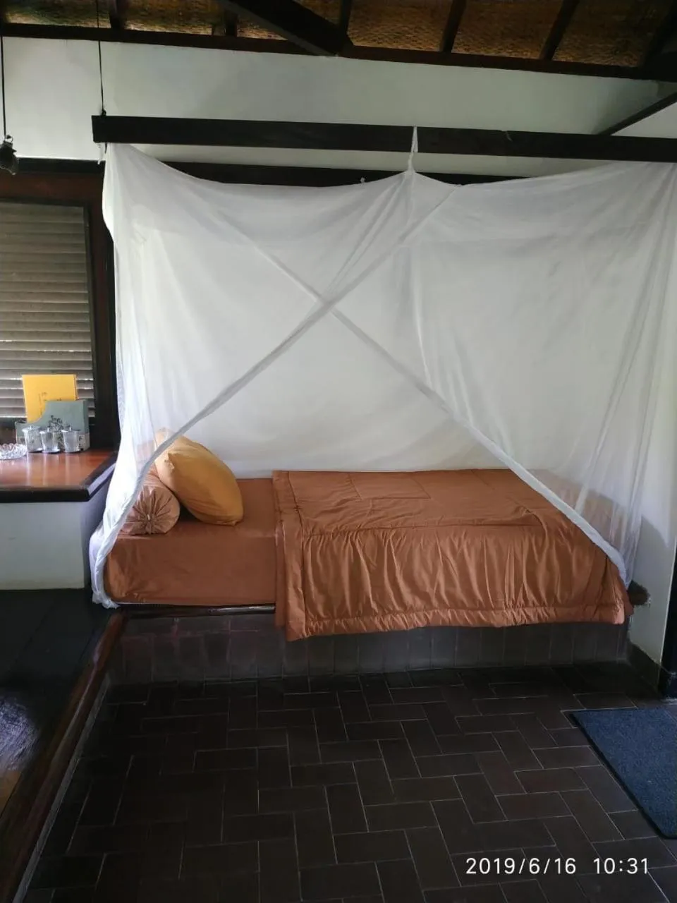 Bed in Ecolodge Seloliman