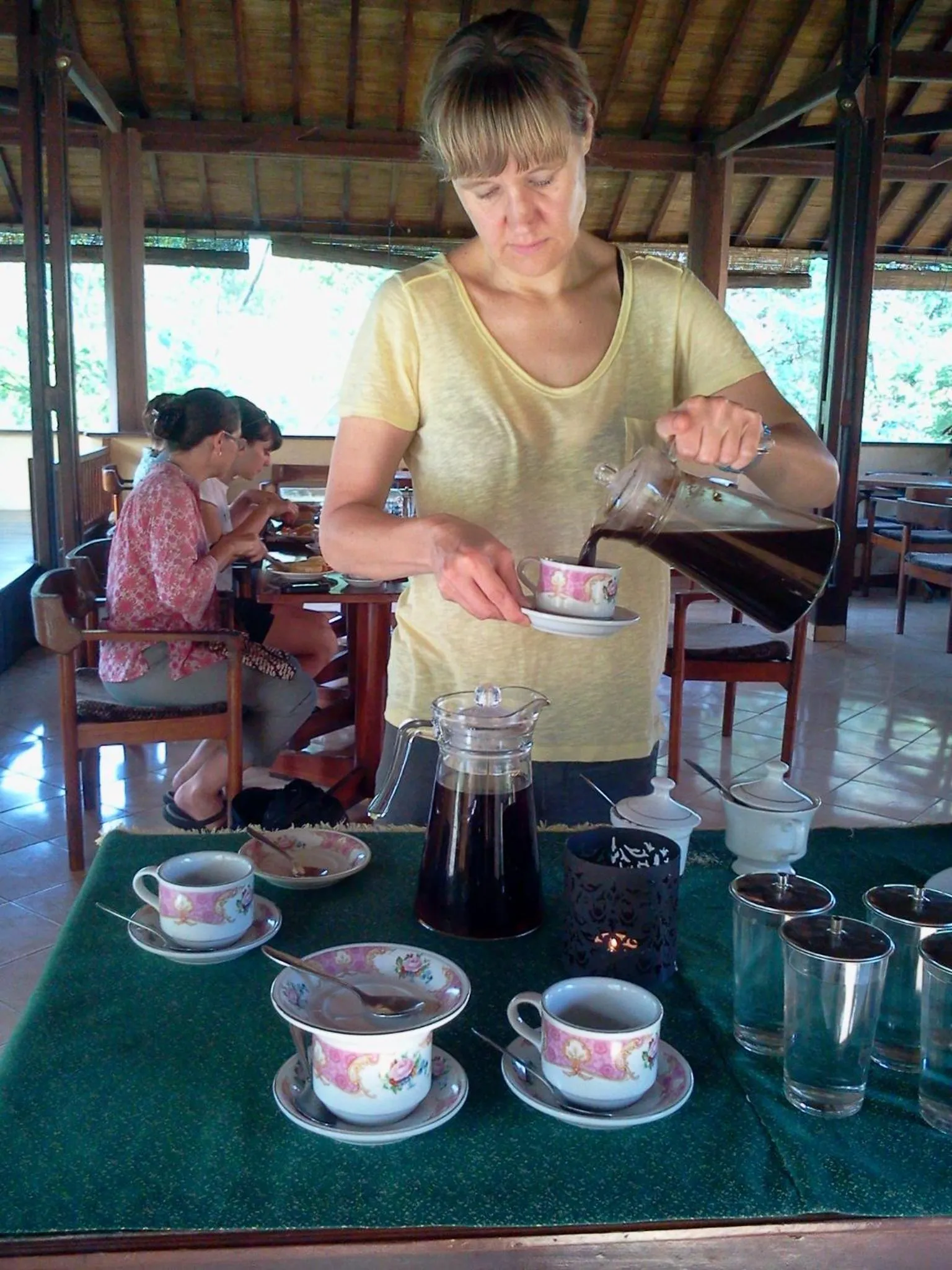 Food and drinks in Ecolodge Seloliman