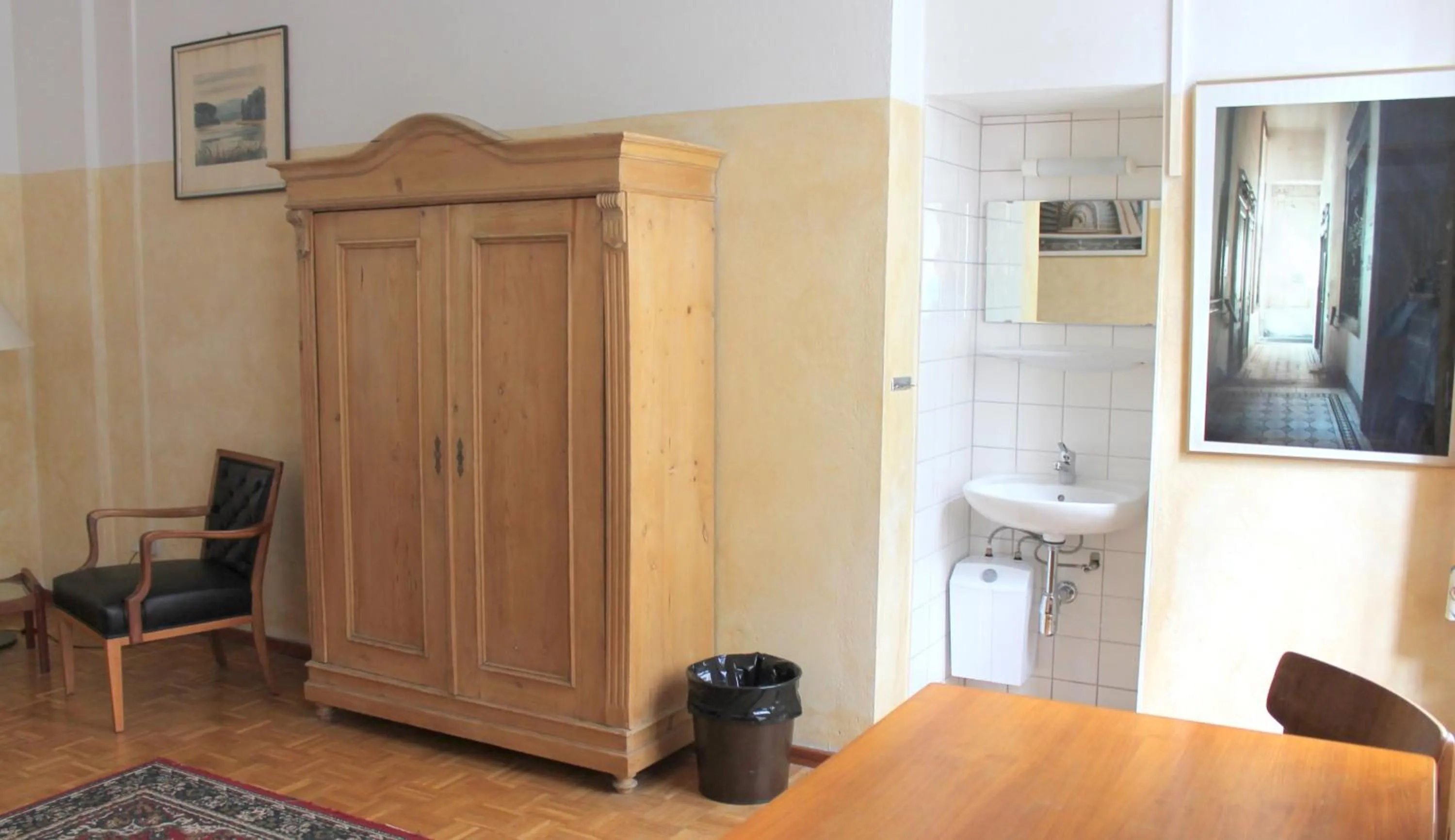 Seating area in Die Fabrik - Hostel