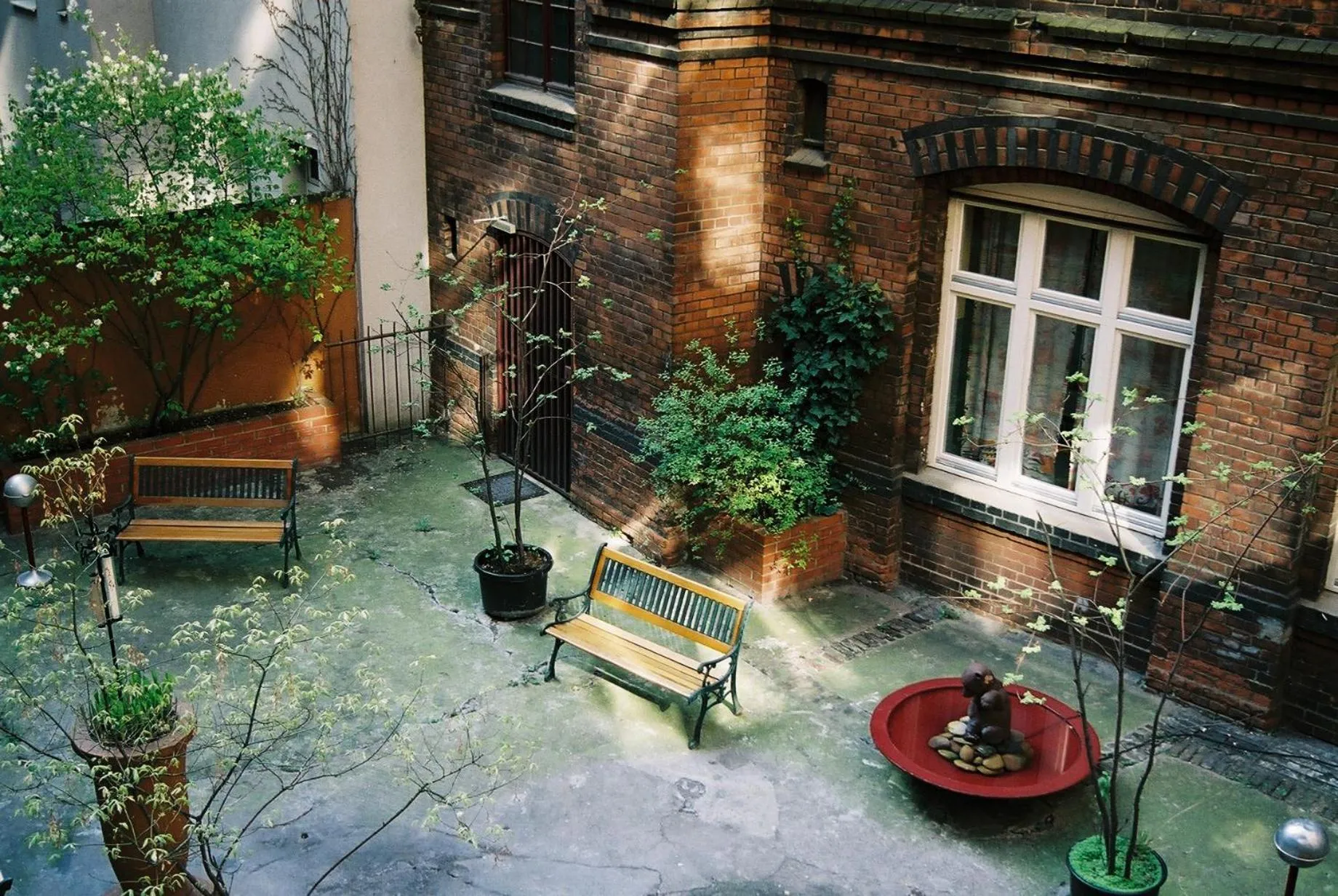 Patio in Die Fabrik - Hostel